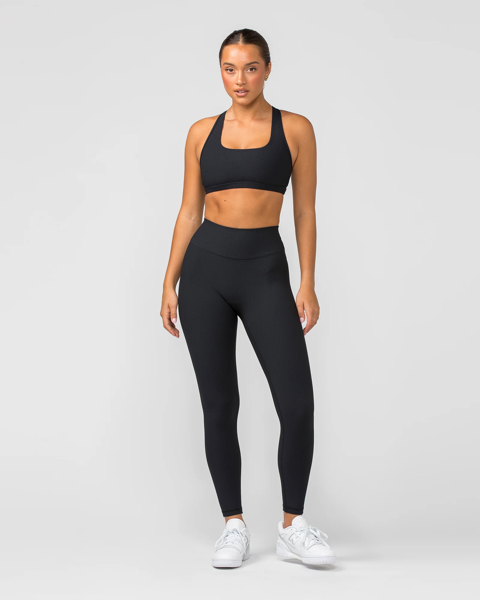 Flex Rib Bra - Black - Image 6