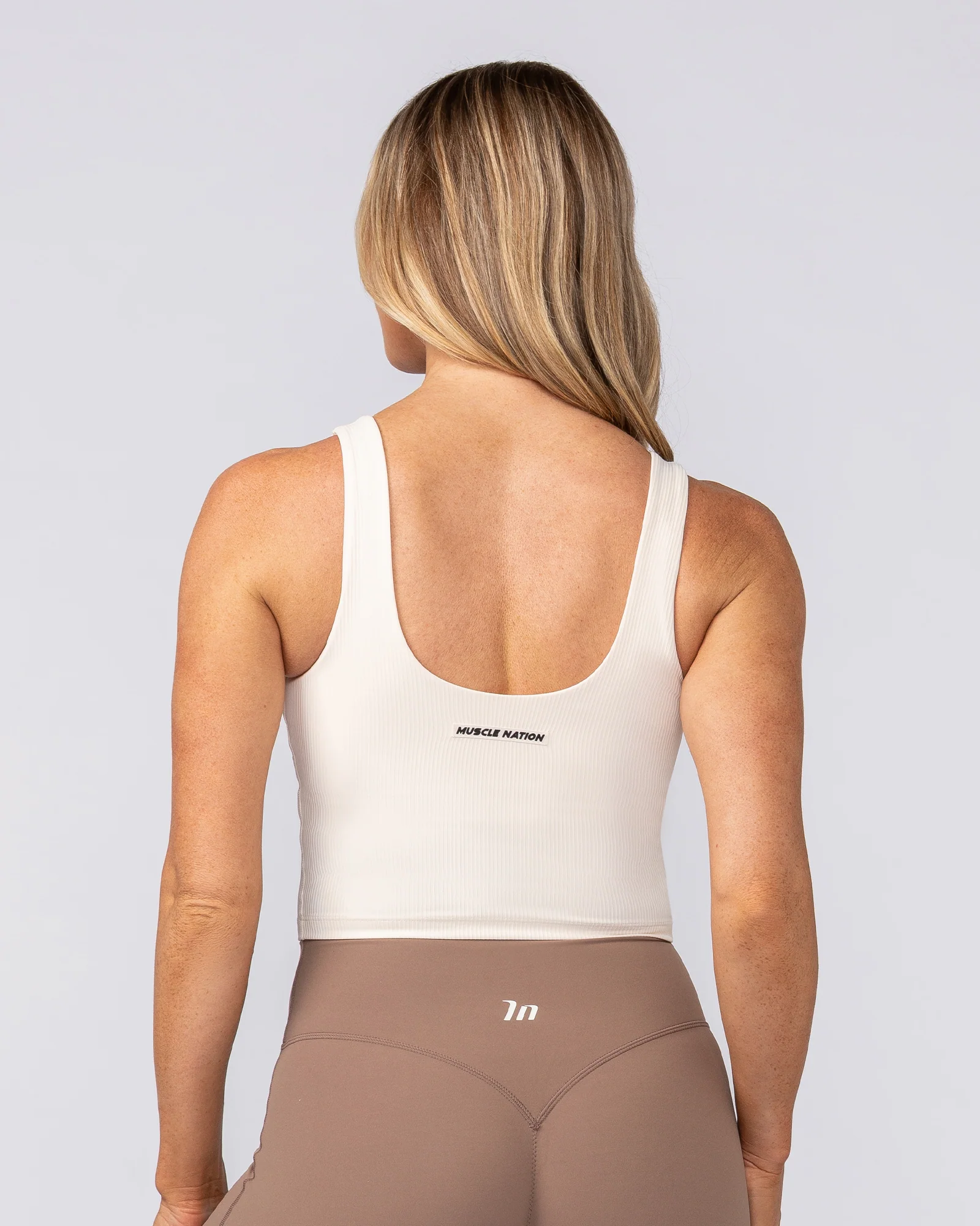 Flirt Bra Tank - Travertine - Image 5