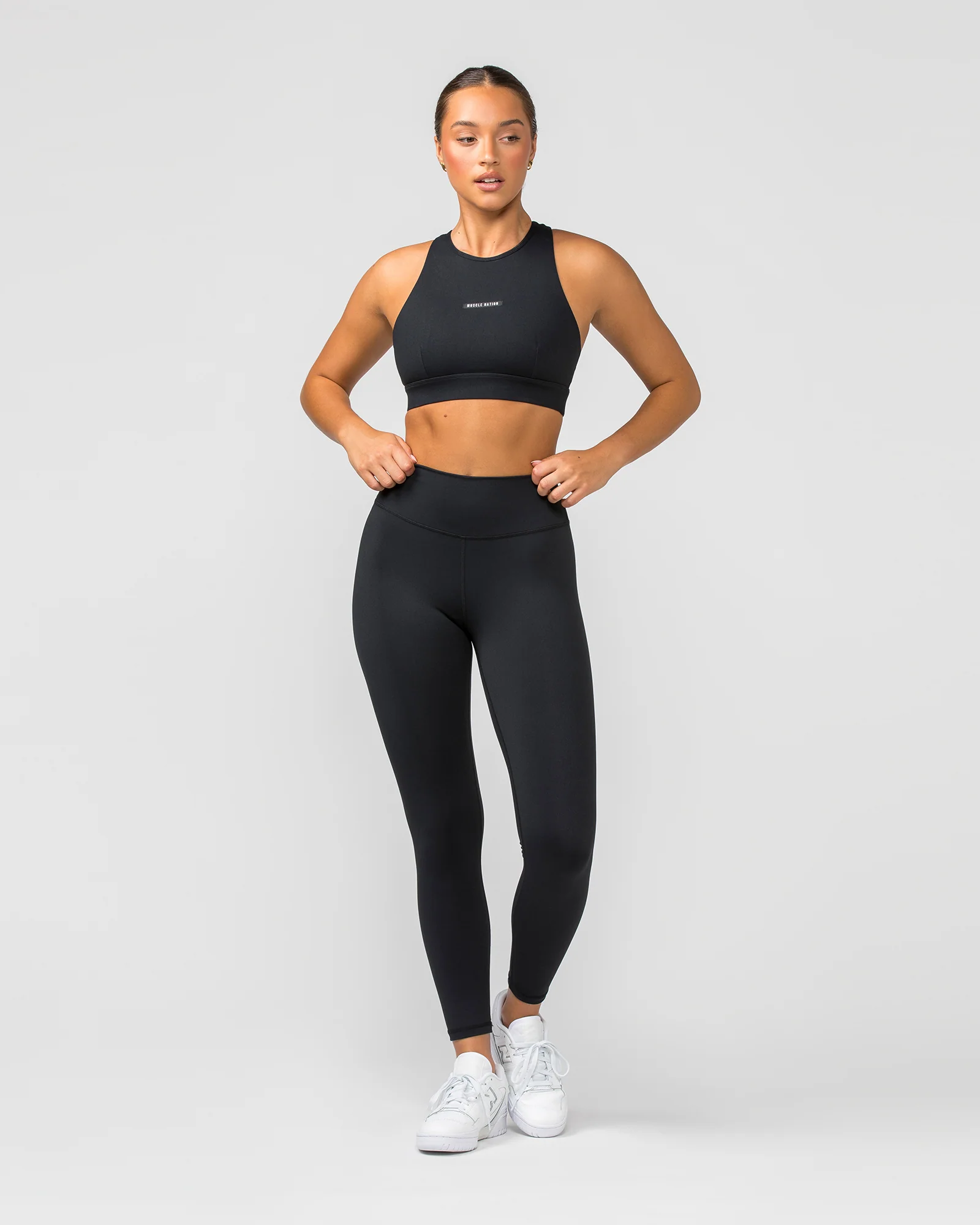 Signature Full Length Scrunch Leggings - Black - Image 6