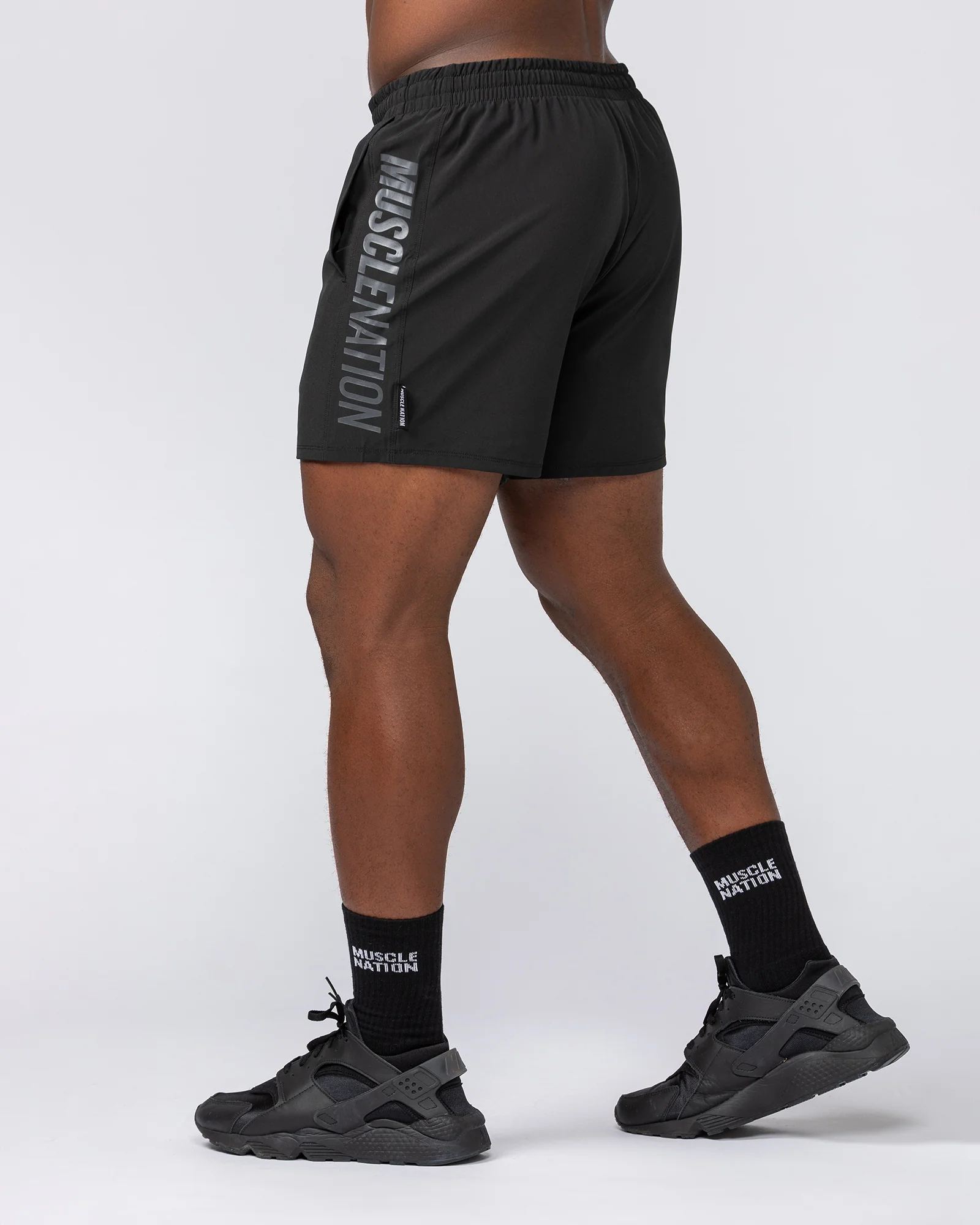 Function 4" Shorts - Black - Image 4