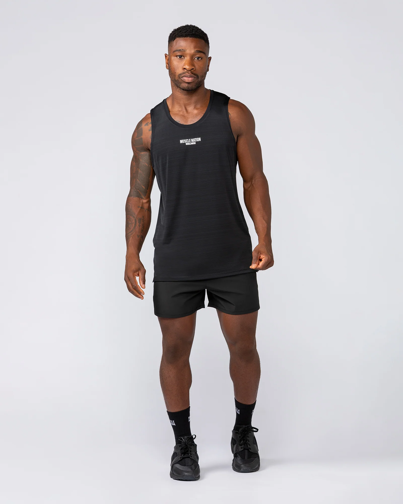 Function 4" Shorts - Black - Image 6