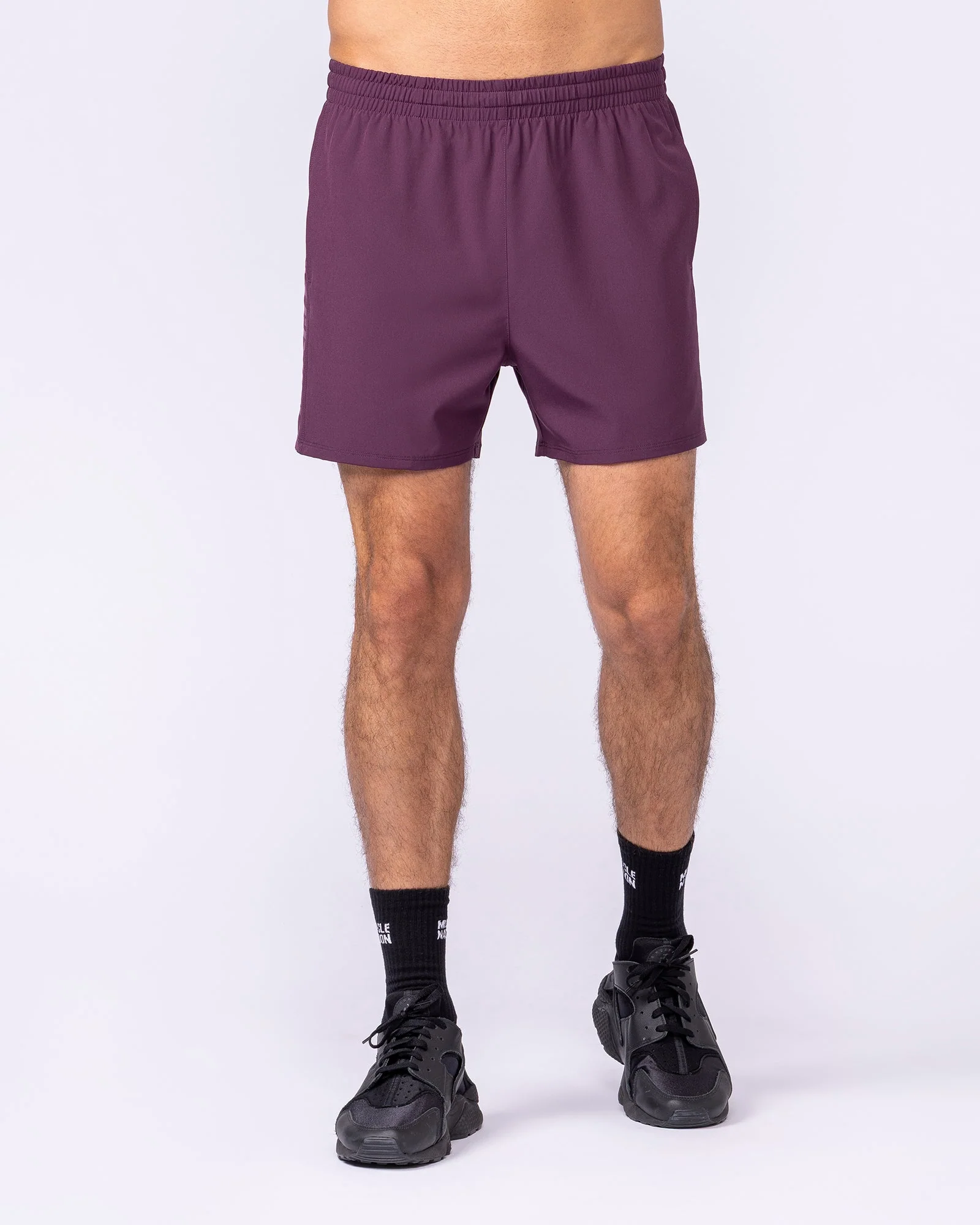 Function 4" Shorts - Cranberry - Image 3