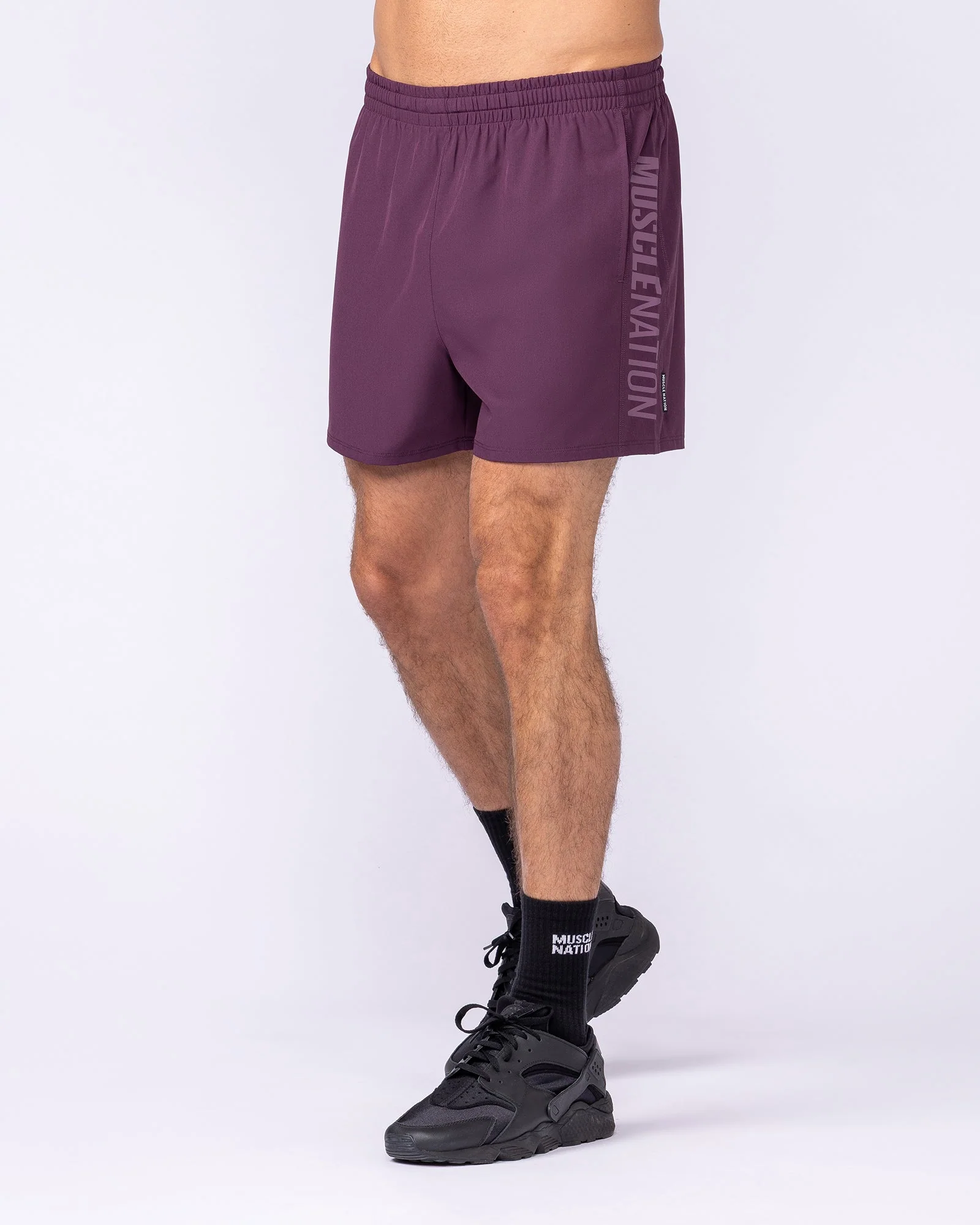 Function 4" Shorts - Cranberry - Image 4