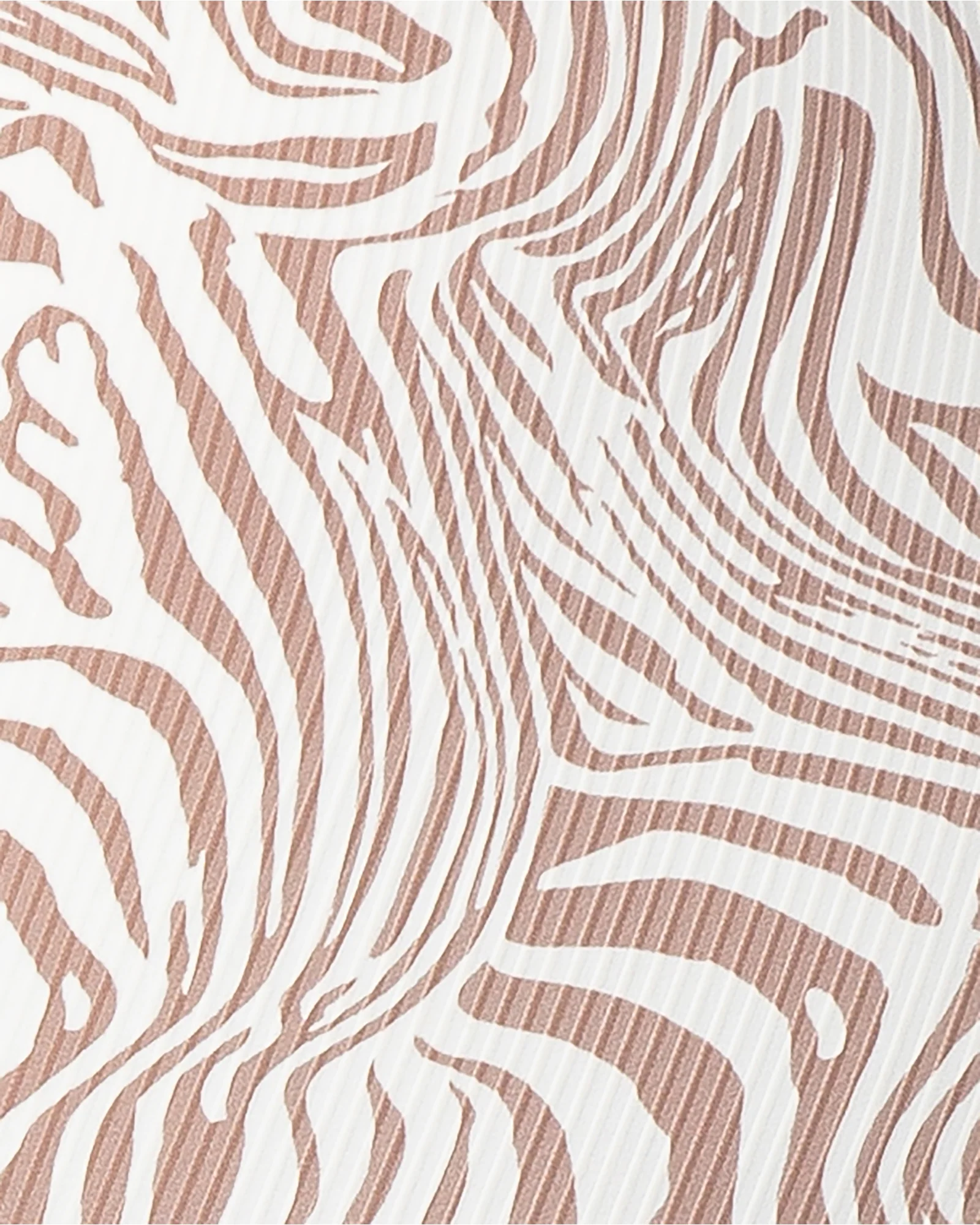 Fundamental Zebra Rib Bra - Cinnamon Zebra - Image 2