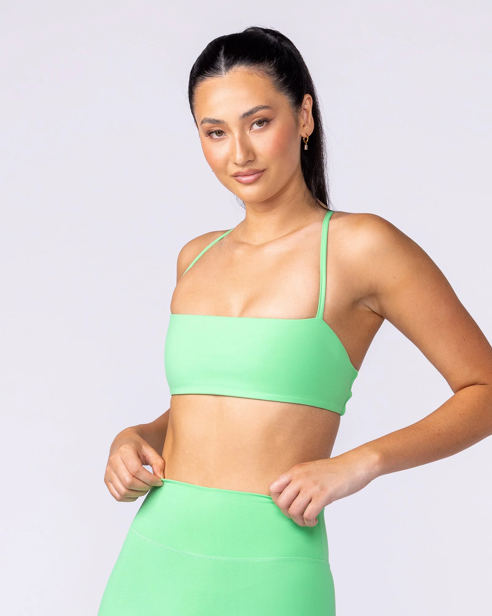 Halo Bralette - Neon Apple - Image 3