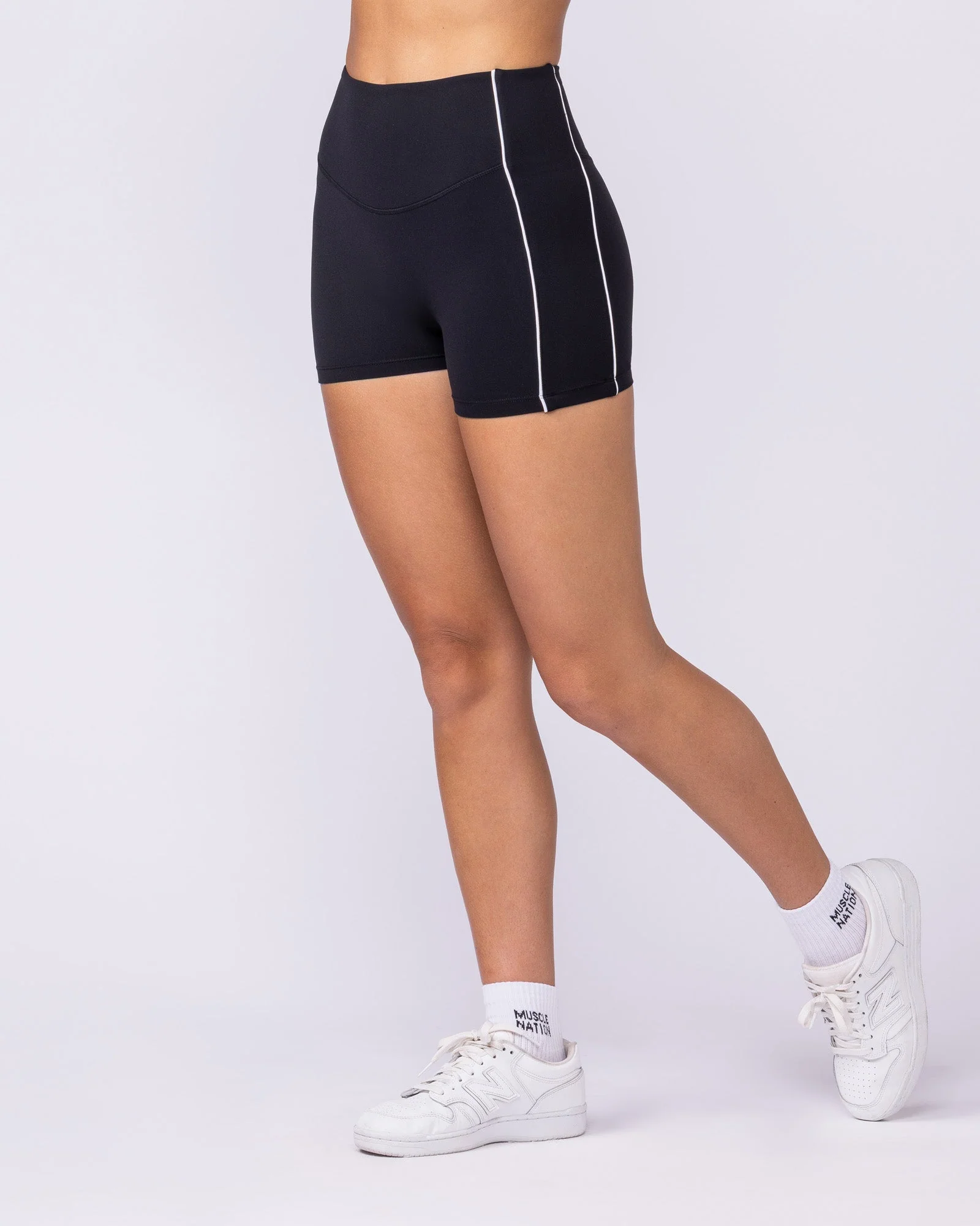 Haze Shorty Shorts - Black - Image 2