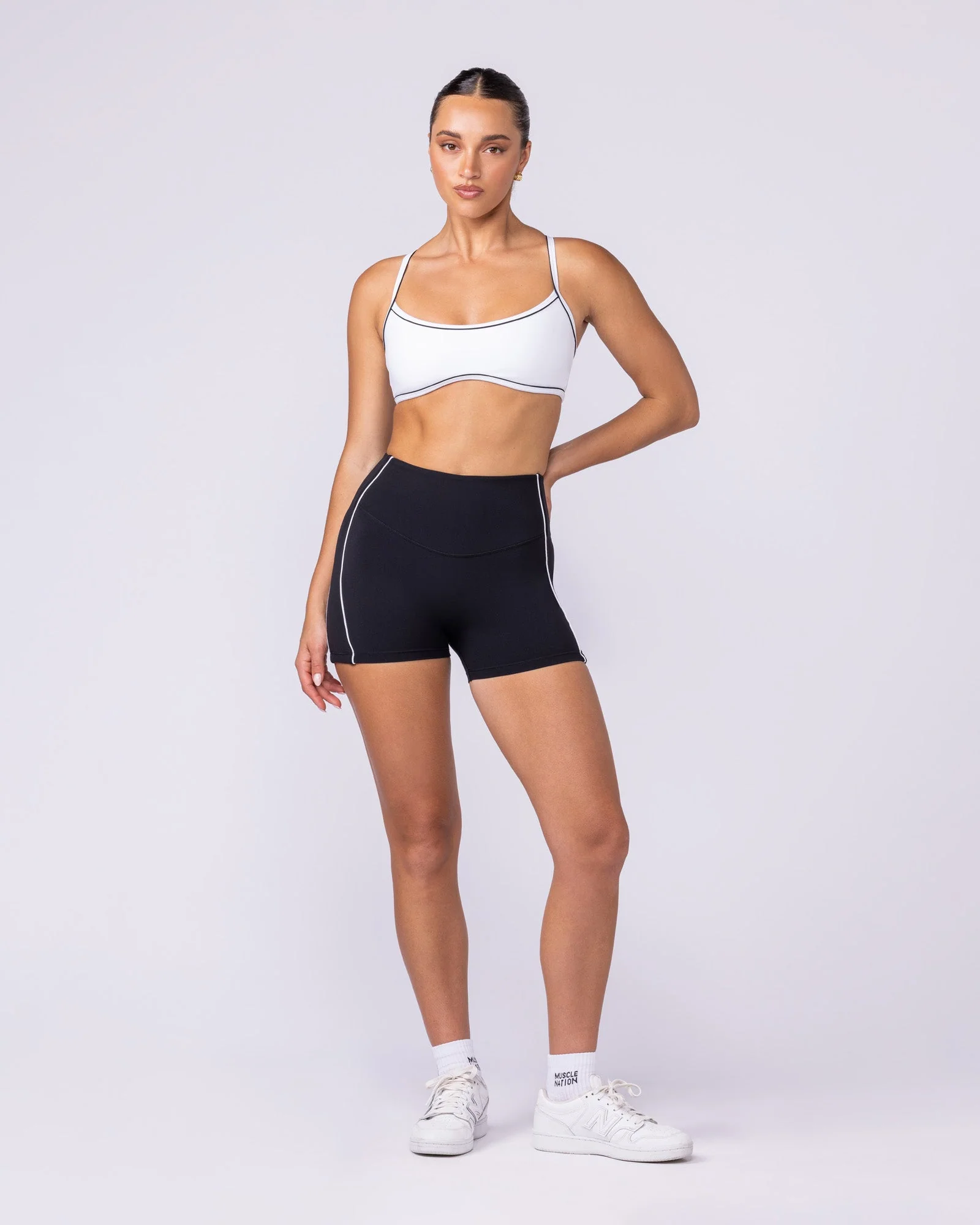 Haze Shorty Shorts - Black - Image 6