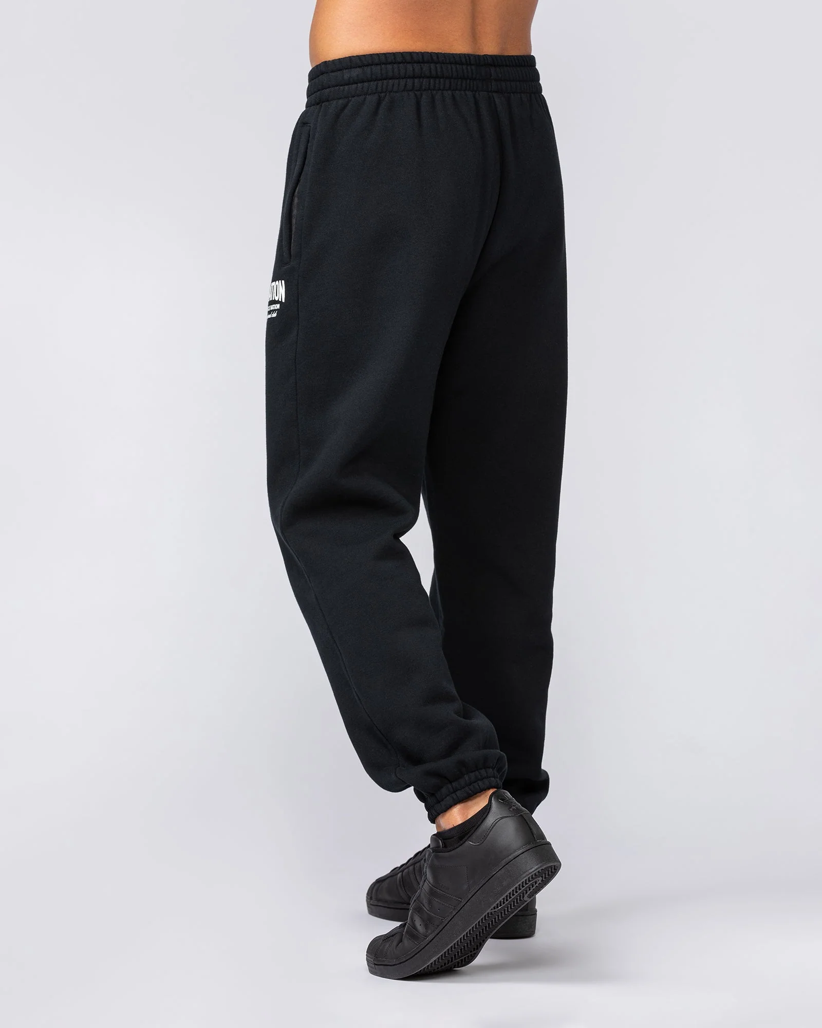 Heritage Trackies - Black - Image 3