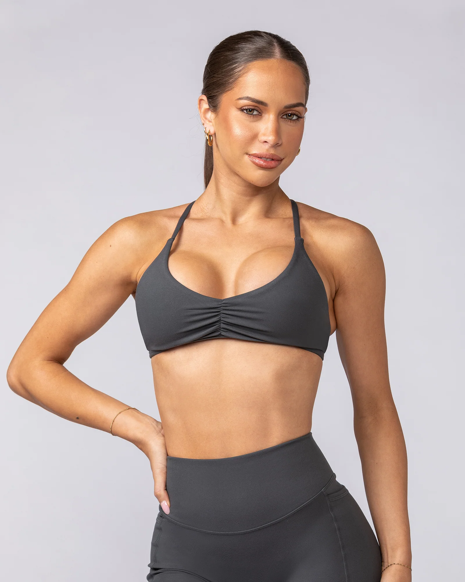 Honey Bralette - Granite - Image 3