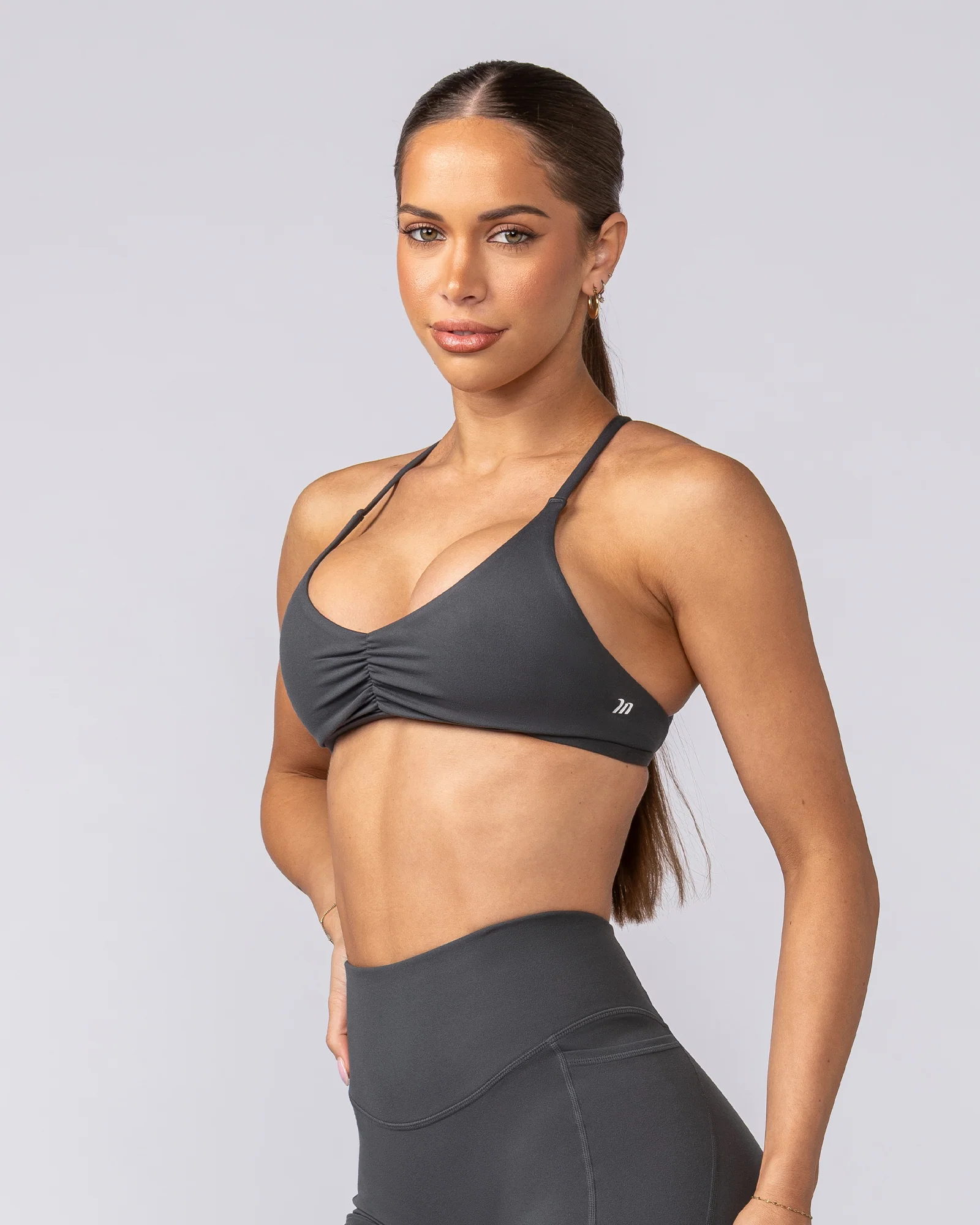 Honey Bralette - Granite - Image 4