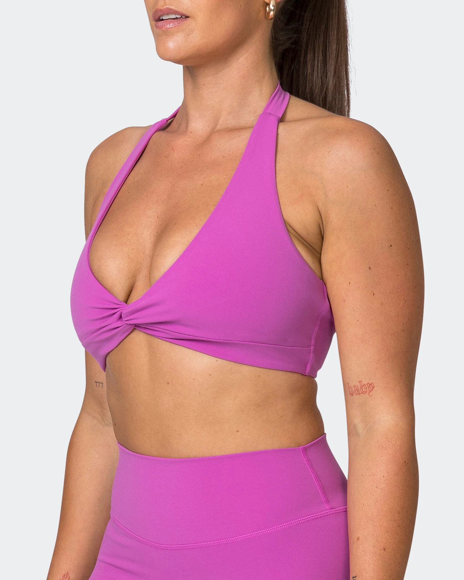 Hype Halter Bralette - Dahlia - Image 3