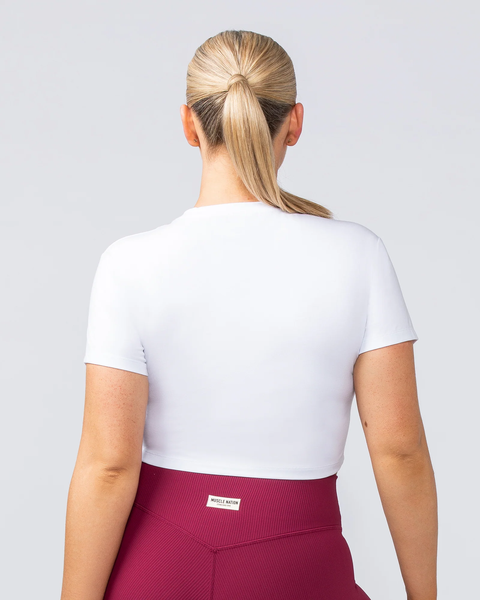 Iconic Baby Tee - White - Image 5