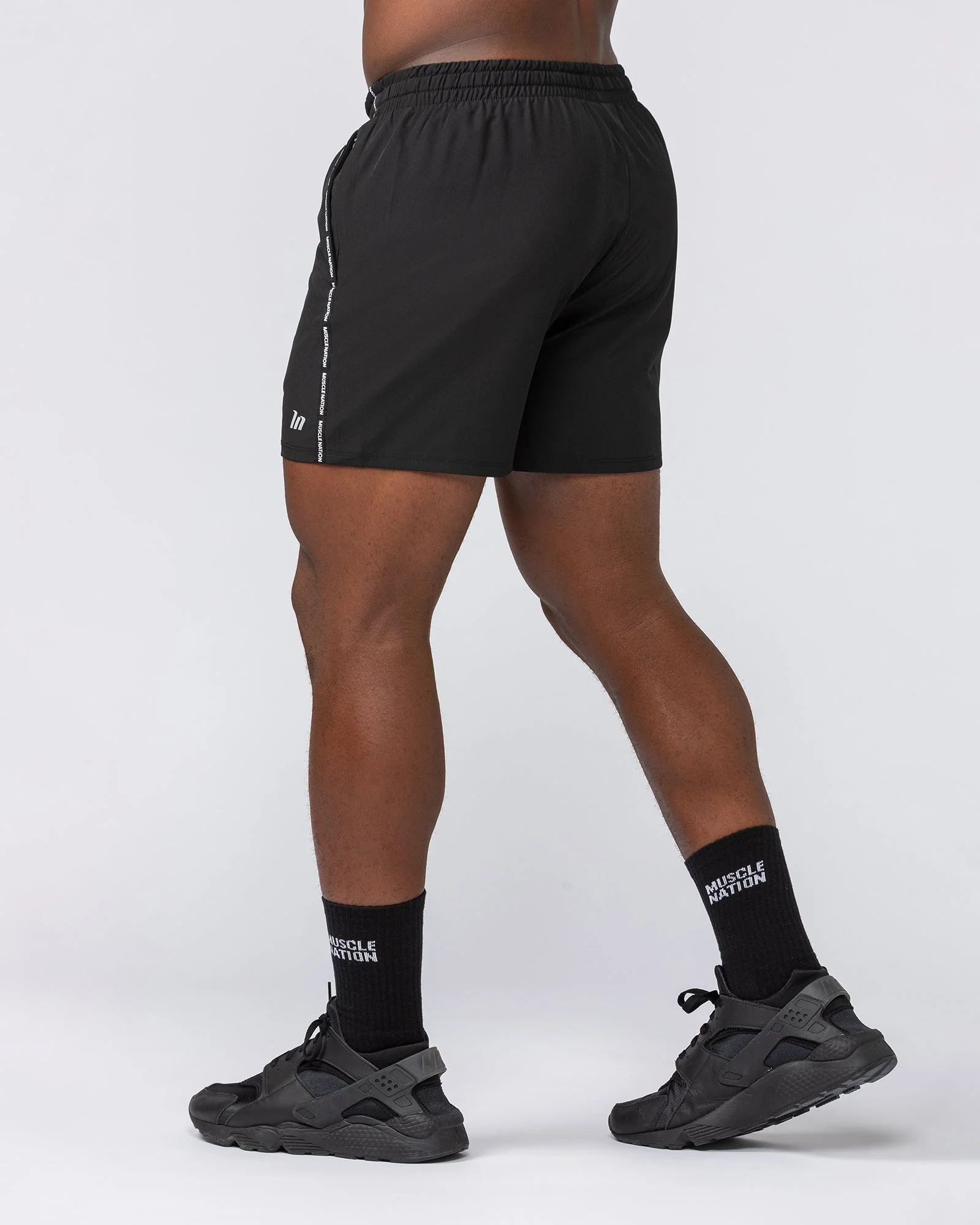 Iconic New Heights 4" Shorts - Black - Image 4