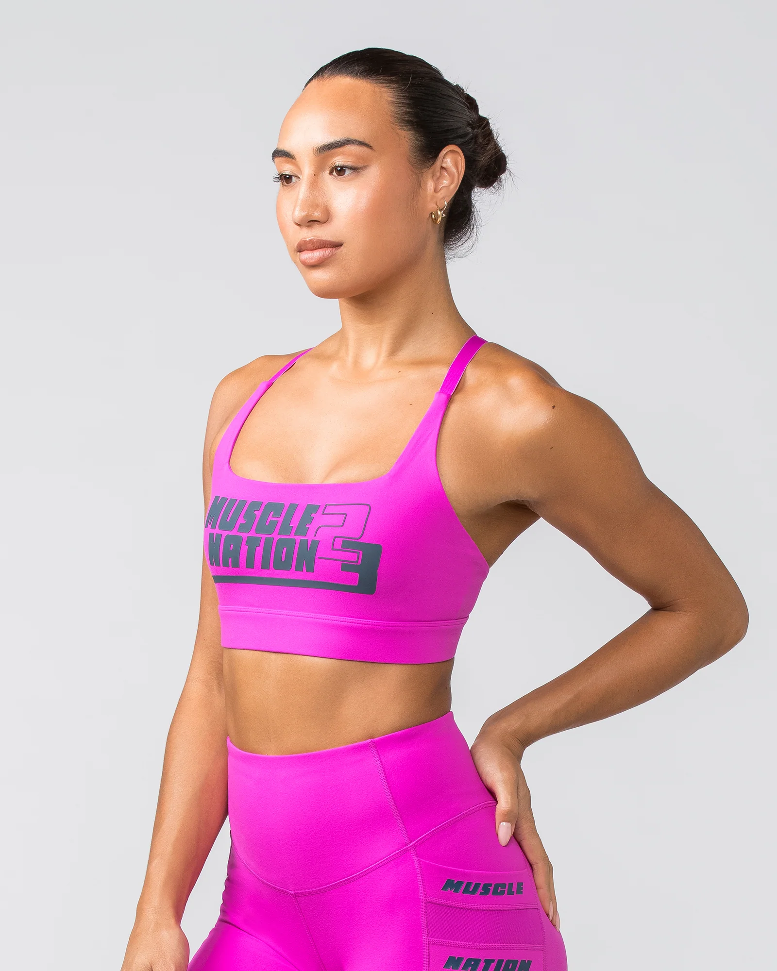 Ignite Bra - Hyper Fuchsia - Image 3