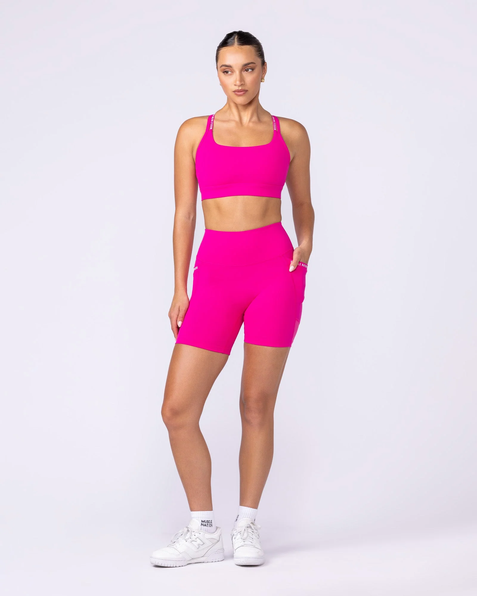 Illusion Signature Pocket Bike Shorts - Cosmo - Image 7