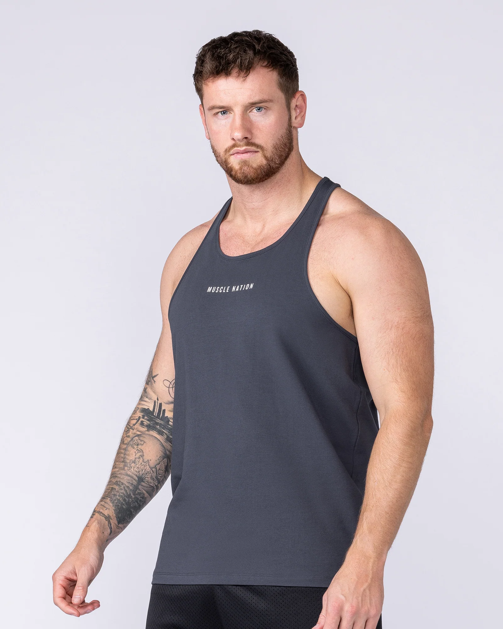 Infinite Y Back Singlet - Thunder - Image 4