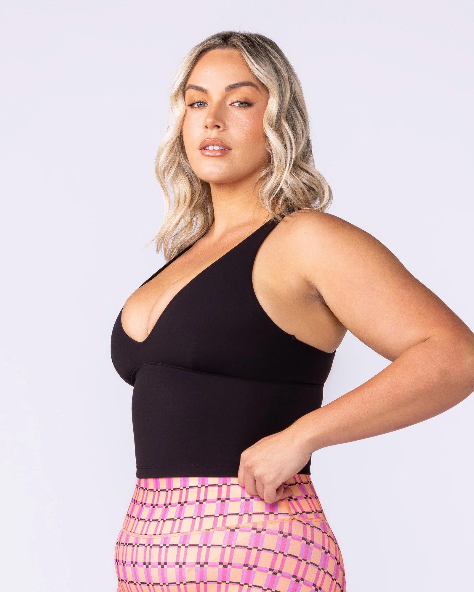 Influence Bra Tank - Black - Image 3