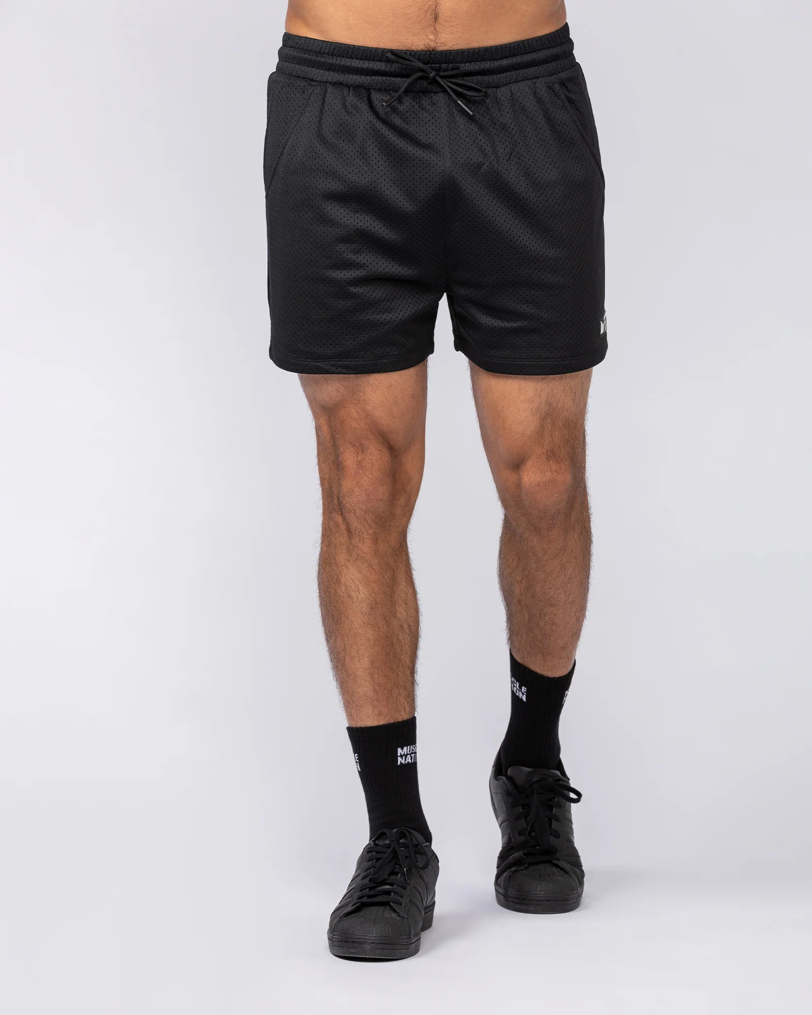 Lay Up 3.5" Shorts - Black - Image 2