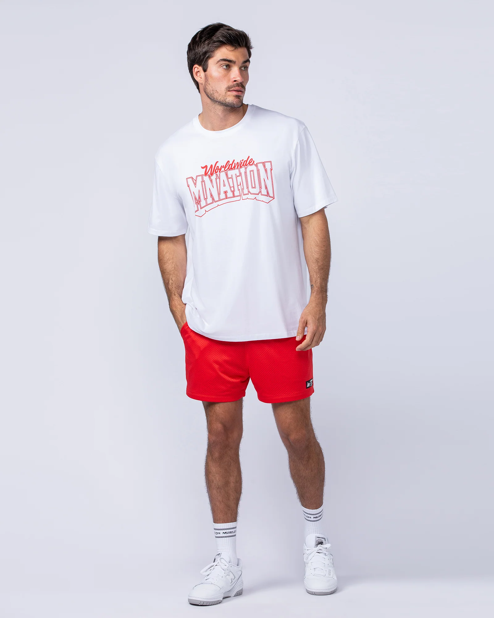 Lay Up 3.5" Shorts - Chilli - Image 6