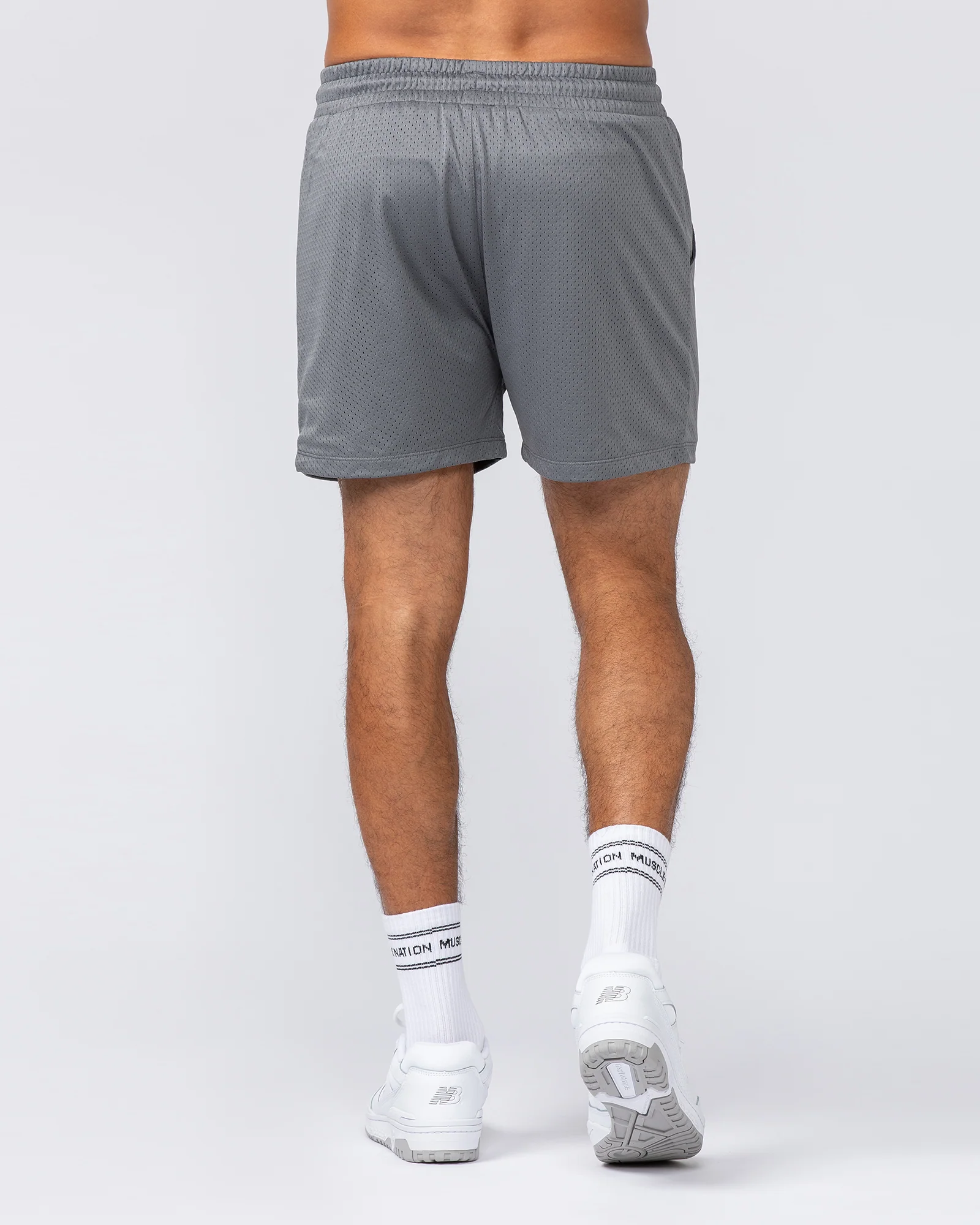 Lee Lem Lay Up 3.5" Shorts - Platinum Grey - Image 6