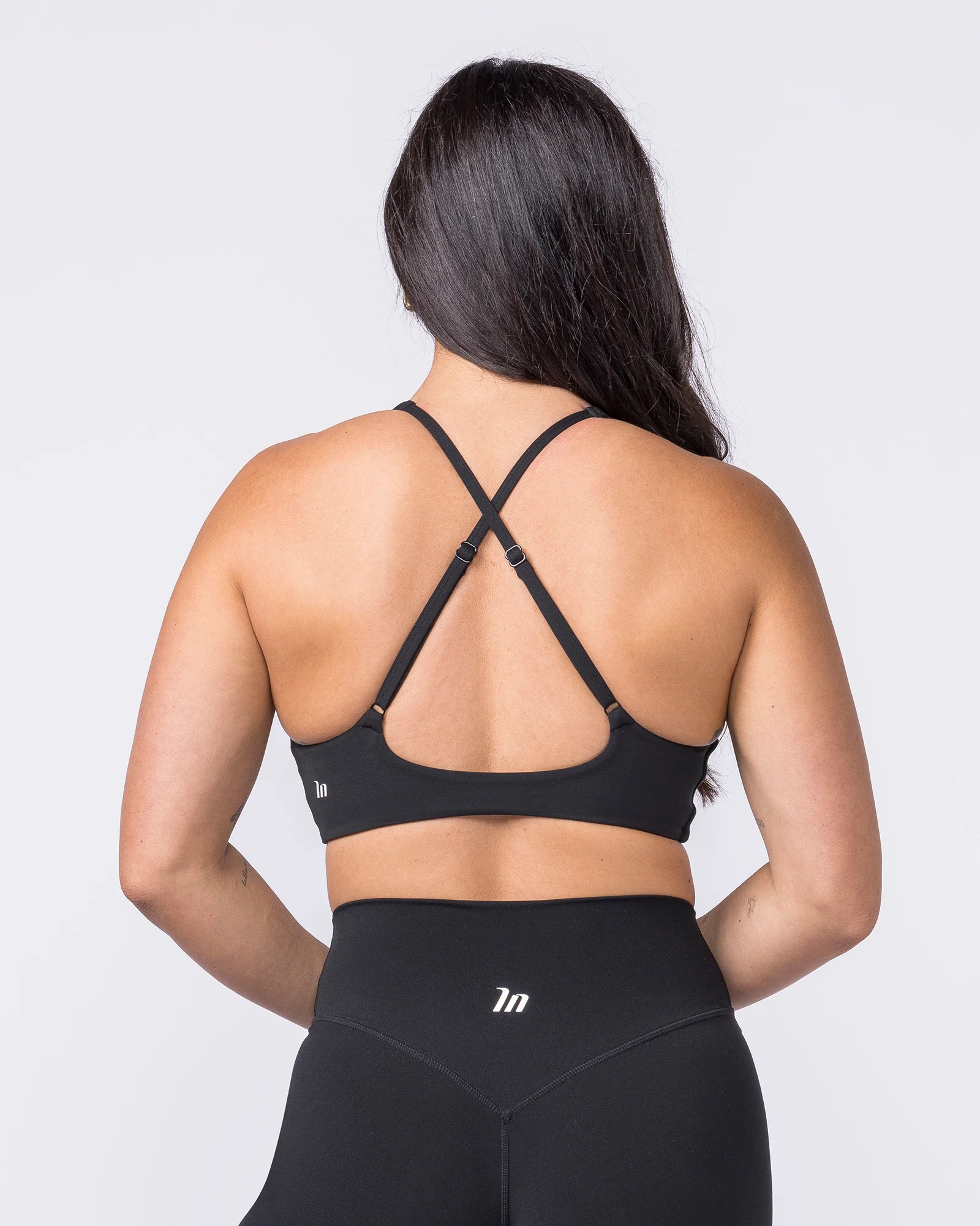 Liberty Lustre Bralette - Black - Image 4