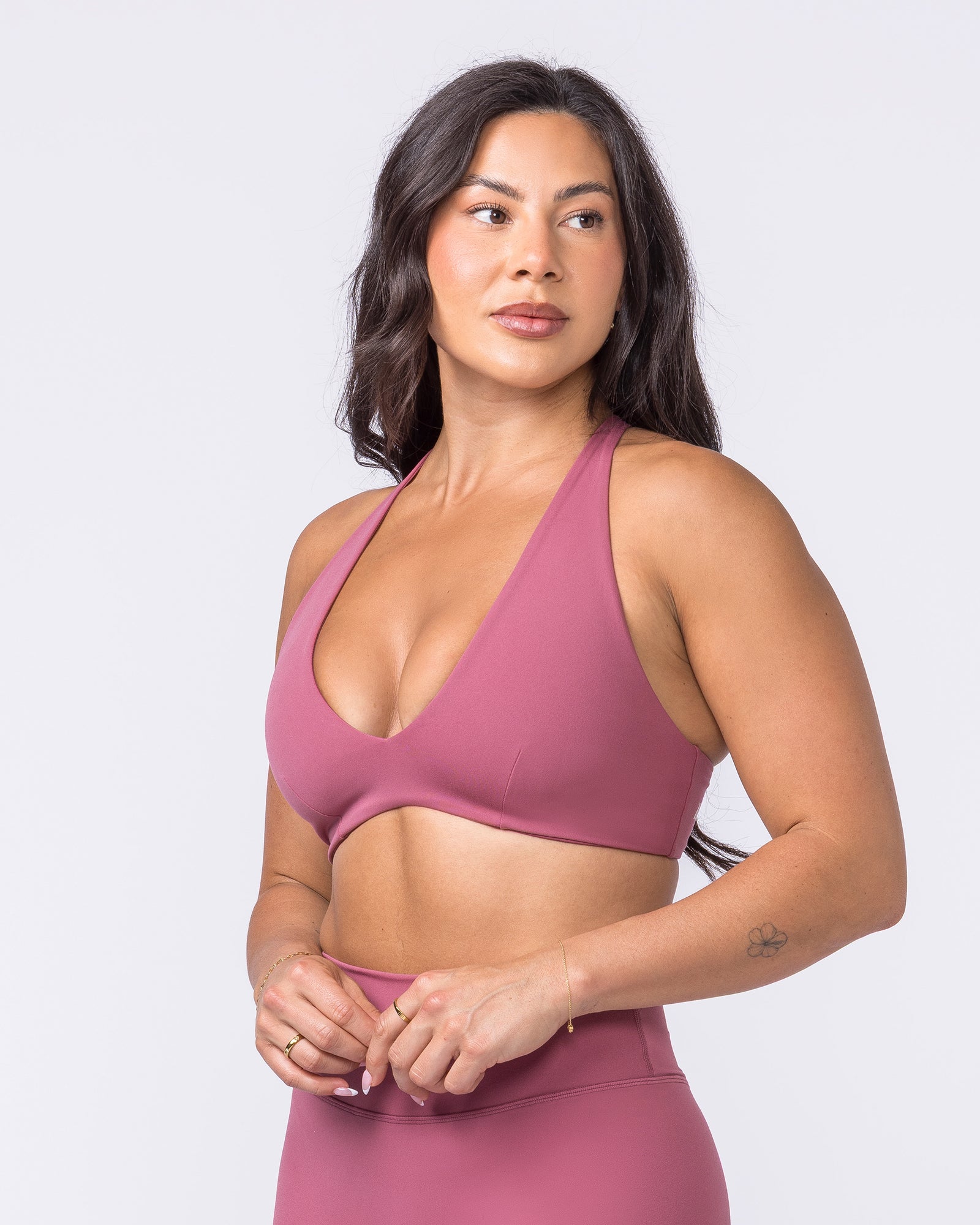 Liberty Lustre Bralette - Maple - Image 3