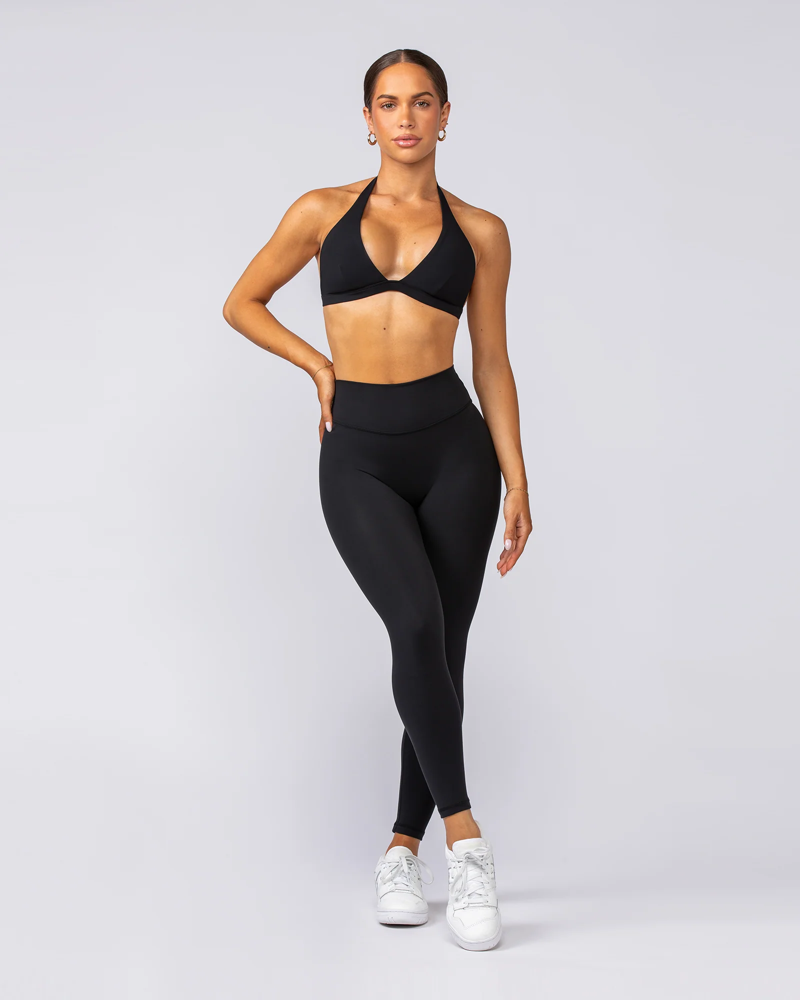 Liberty Zero Rise Ankle Length Leggings - Black - Image 6