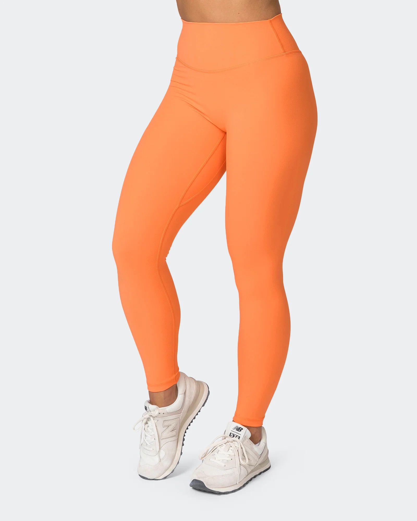 Liberty Zero Rise Ankle Length Leggings - Papaya - Image 3