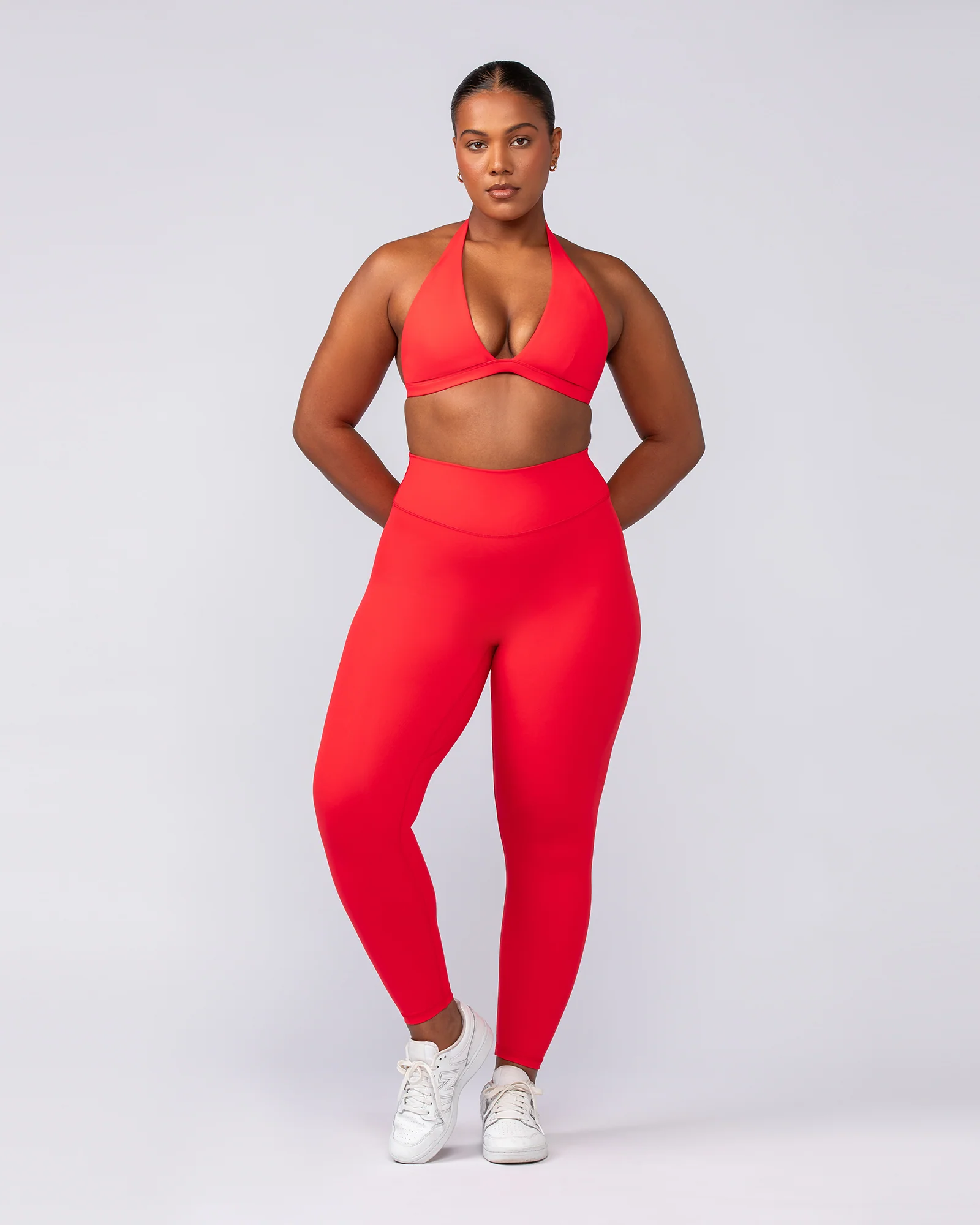 Liberty Zero Rise Ankle Length Leggings - Salsa - Image 6