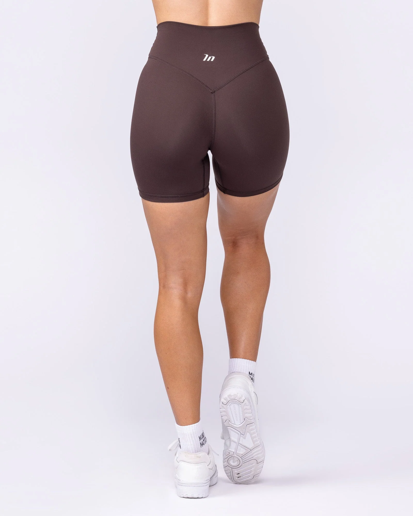 Liberty Zero Rise Bike Shorts - Cocoa - Image 4