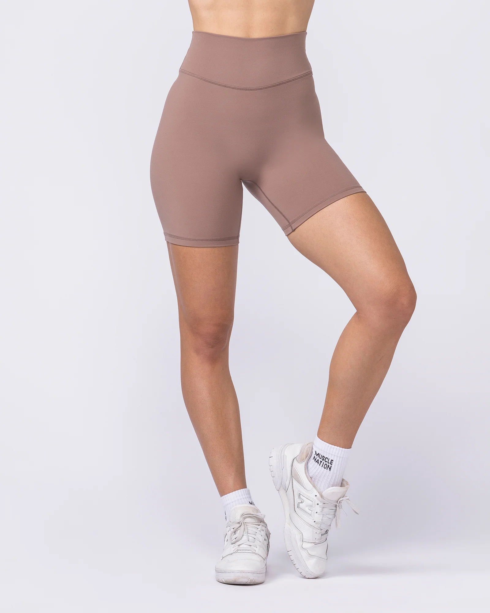 Liberty Zero Rise Bike Shorts - Cookie - Image 3