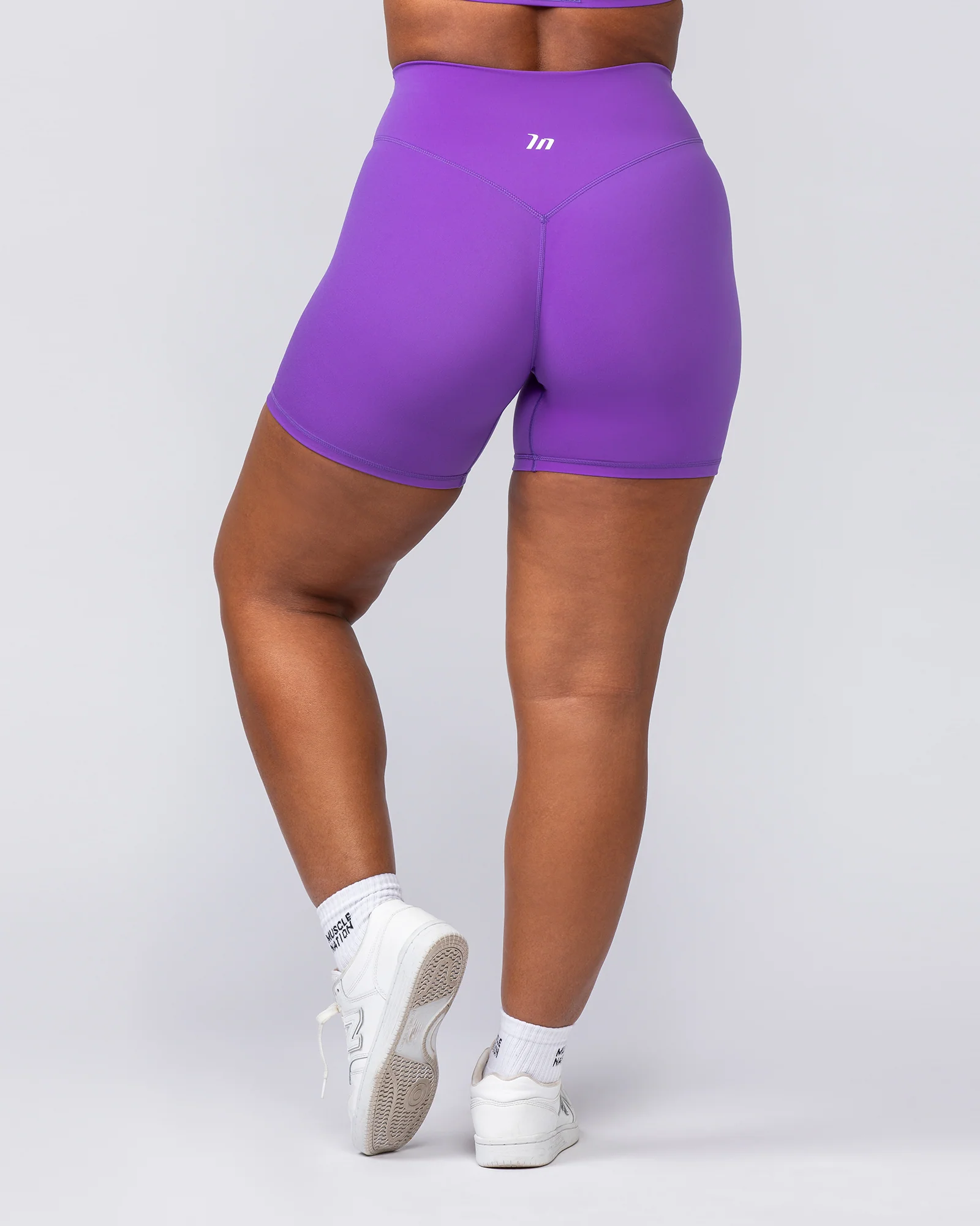 Liberty Zero Rise Bike Shorts - Viola - Image 6