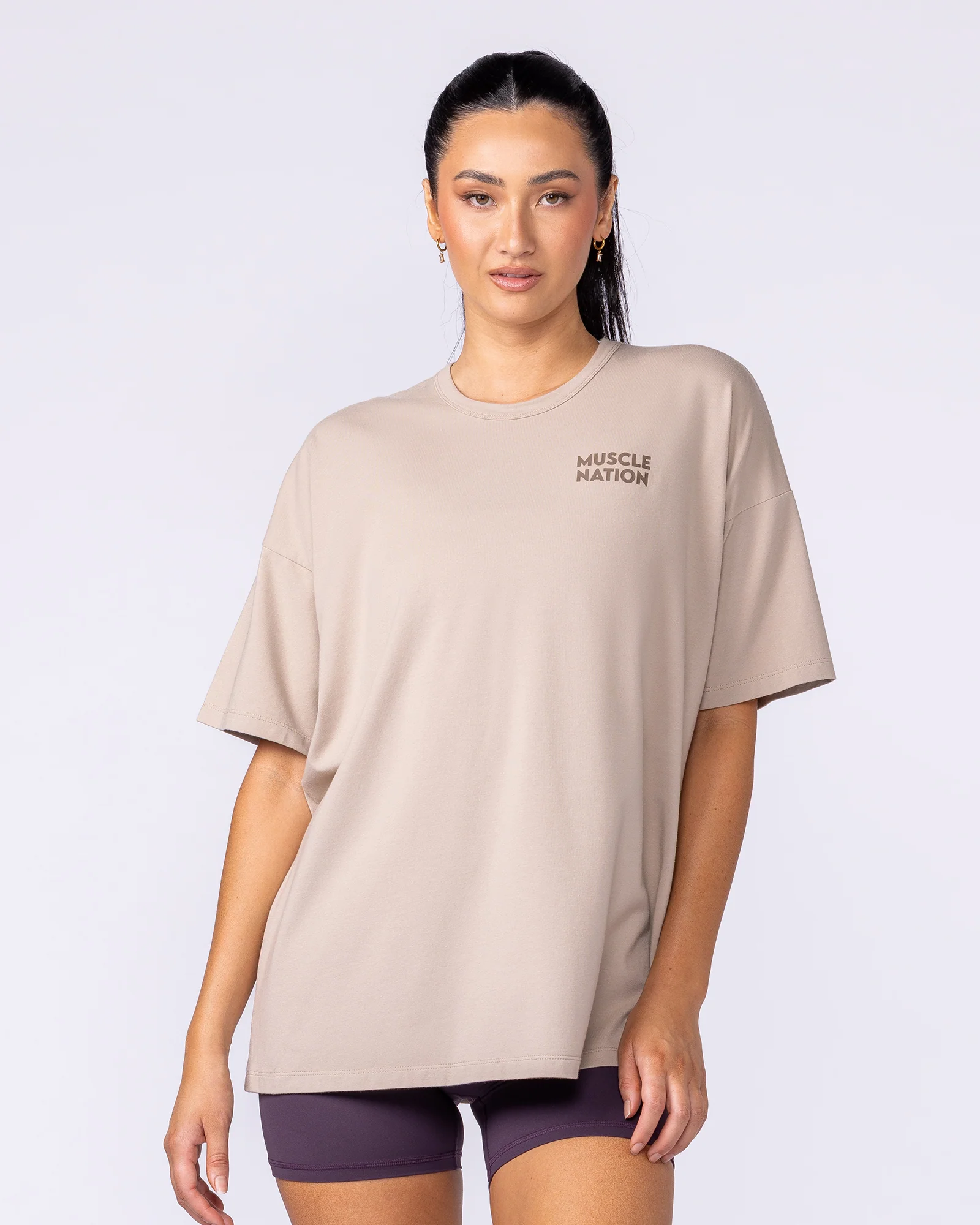 Lifestyle Club Oversized Tee - Sandstorm - Image 3
