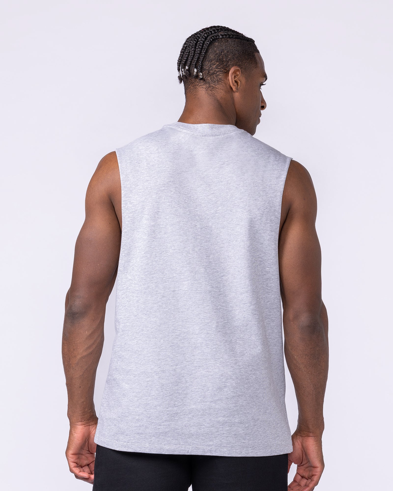 Lifestyle Training Tank - Light Grey Marl - Image 4