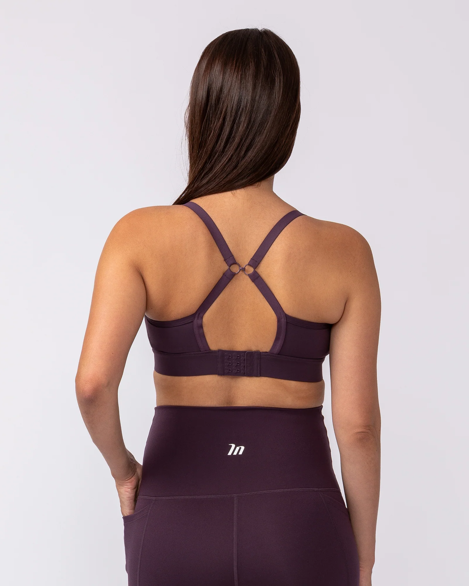 Maternity Aura Bra - Midnight Plum - Image 5