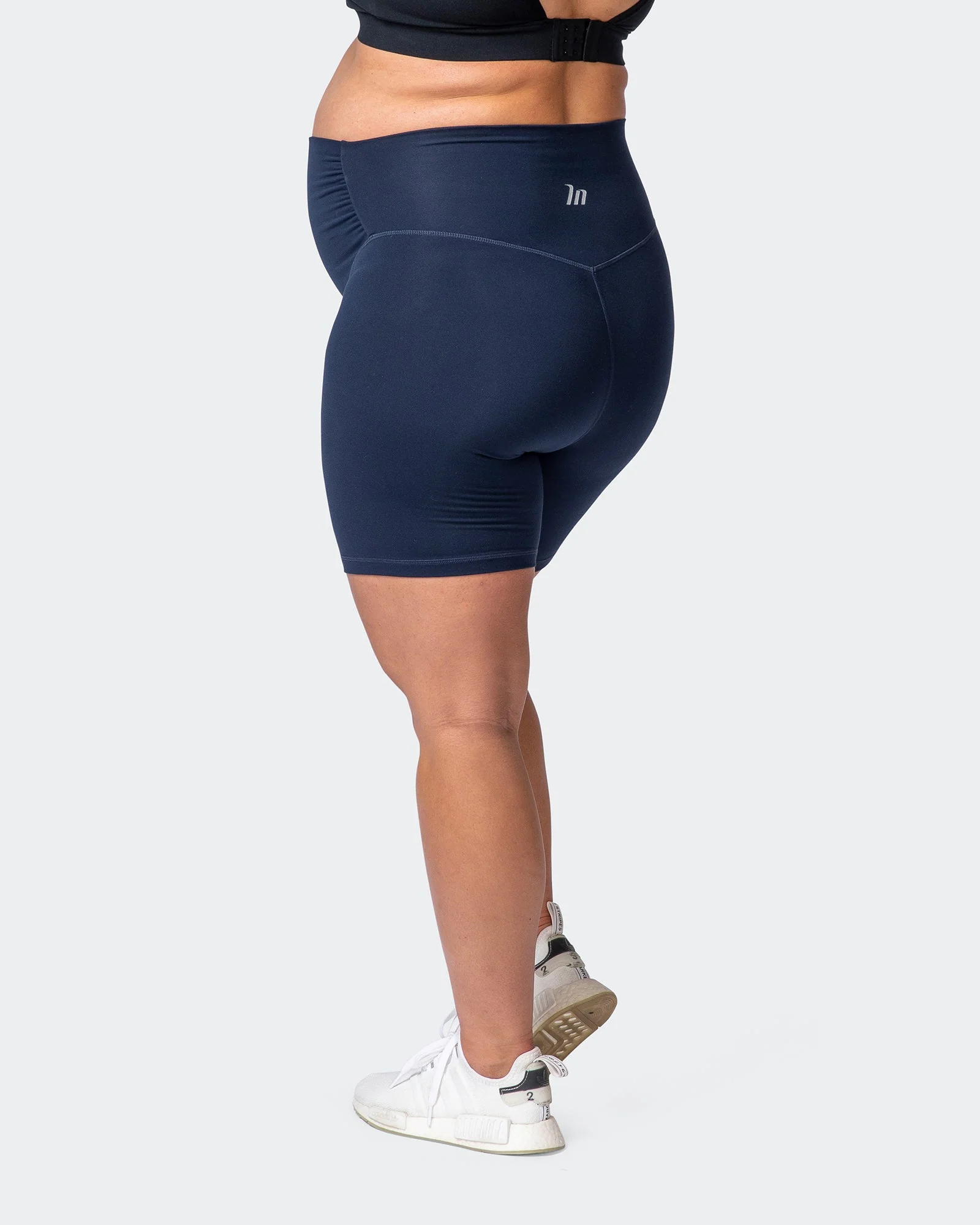 Maternity Everyday Bike Short - Navy - Image 6