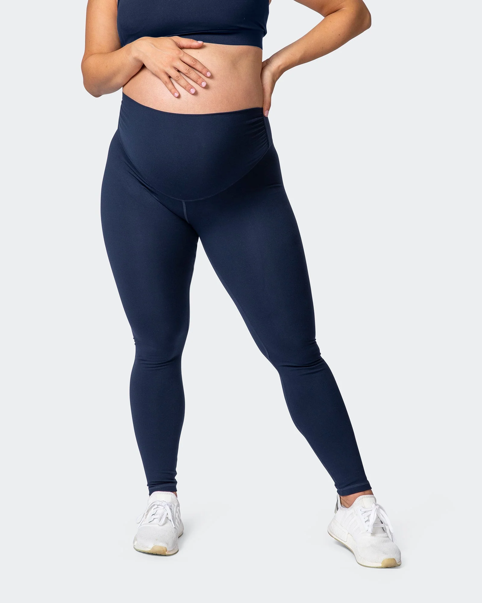 Maternity Everyday Leggings - Navy - Image 3