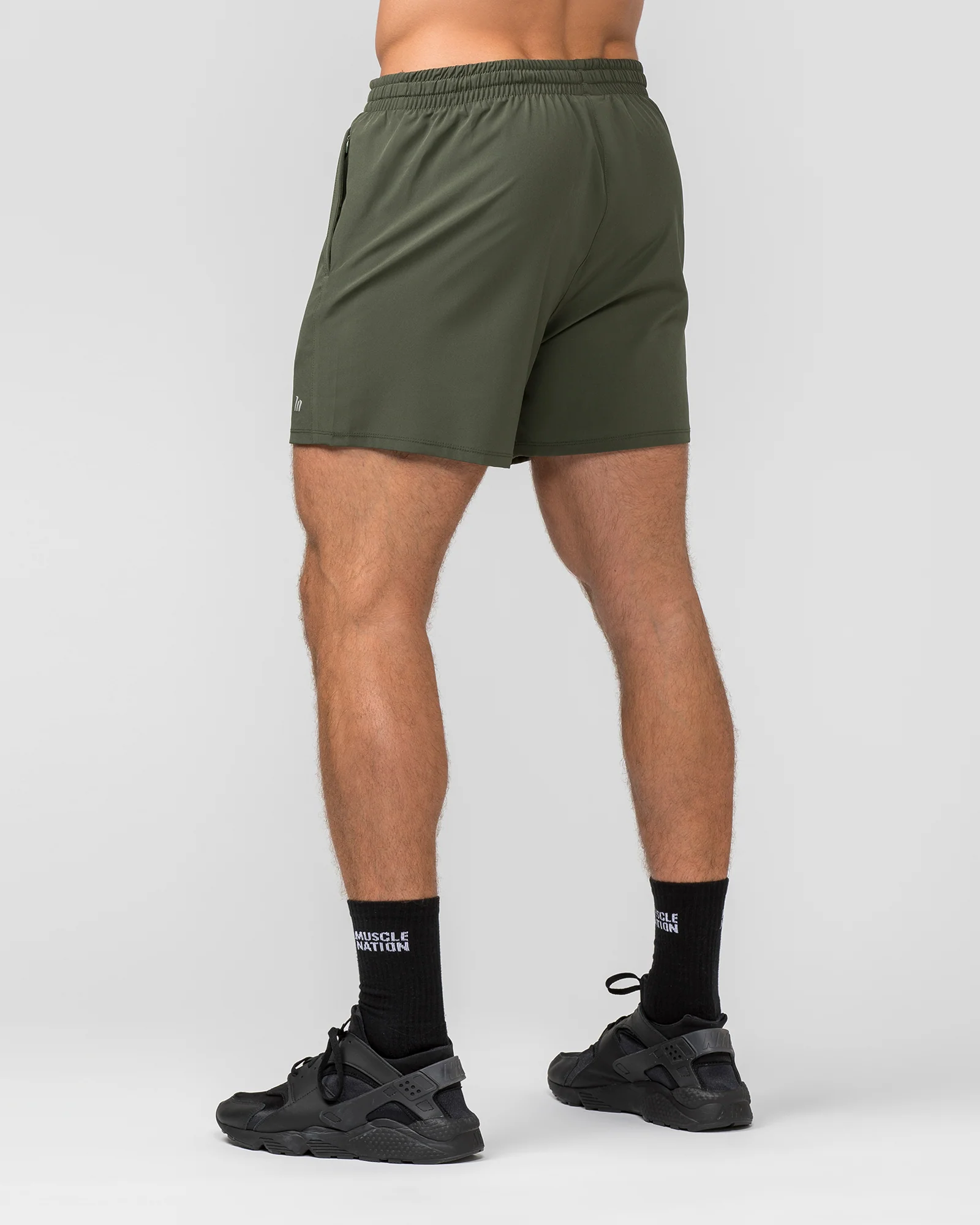 New Heights 4" Shorts - Dark Khaki - Image 4