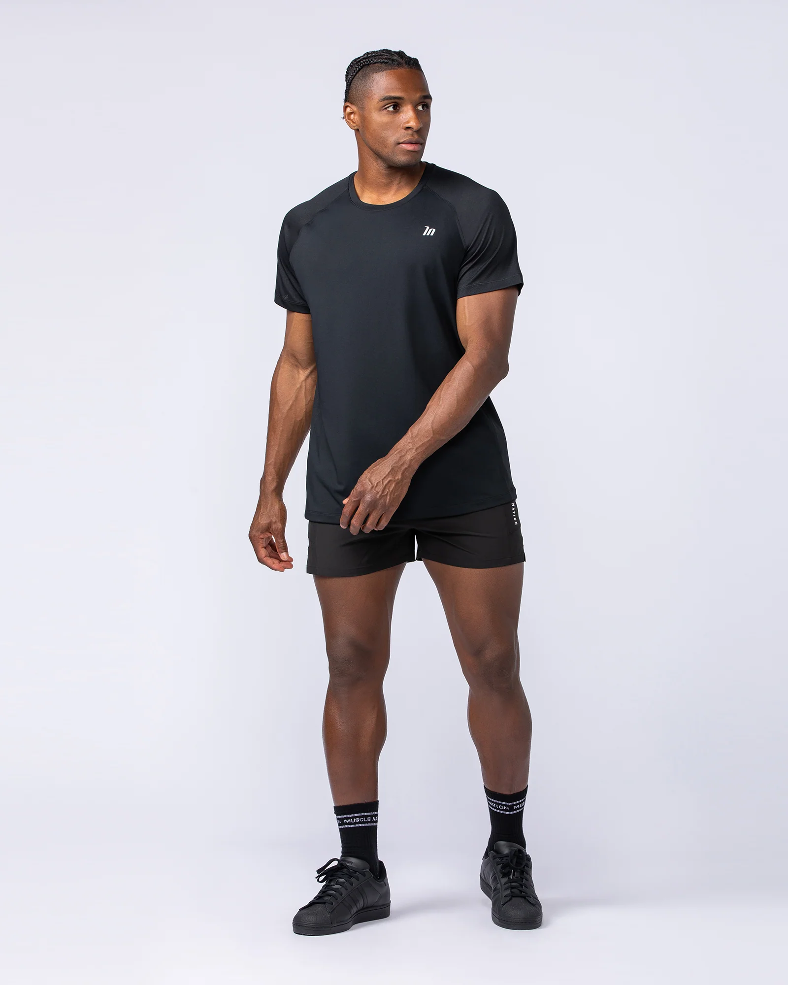 Ventilation Tee - Black - Image 5