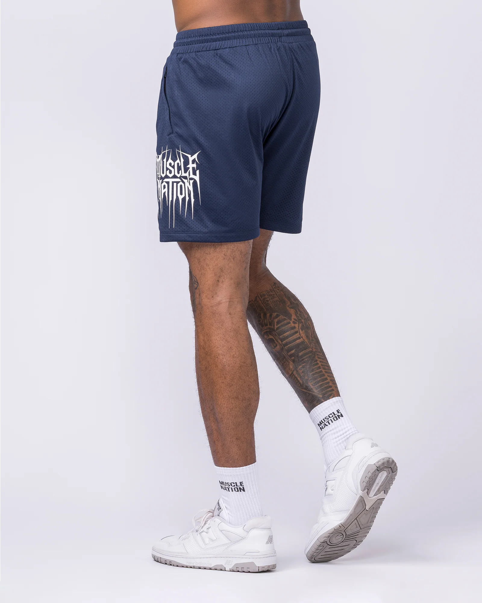 Metalcore Lay Up 5" Shorts - Navy - Image 2