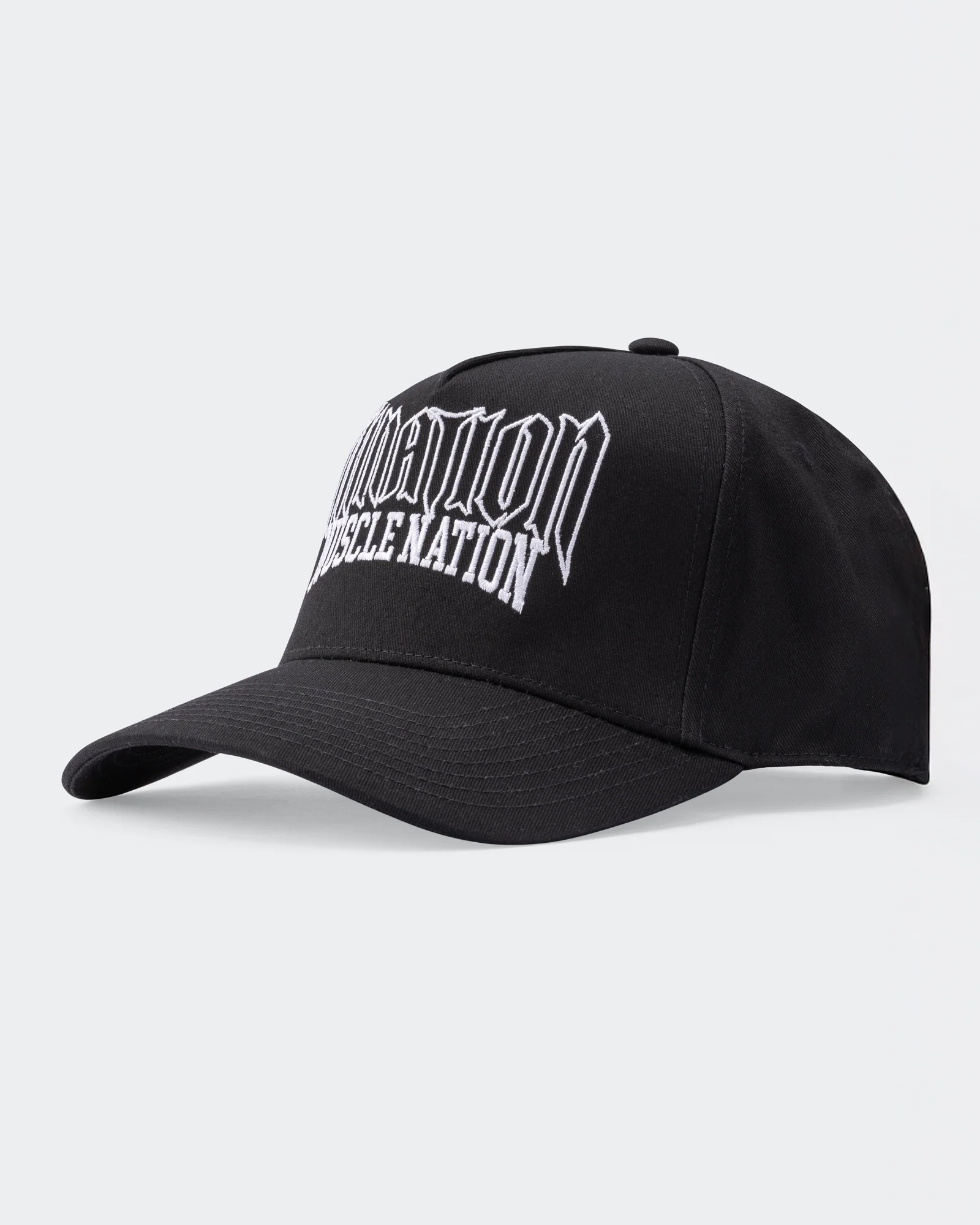 Metal A-Frame Hat - Black - Image 2
