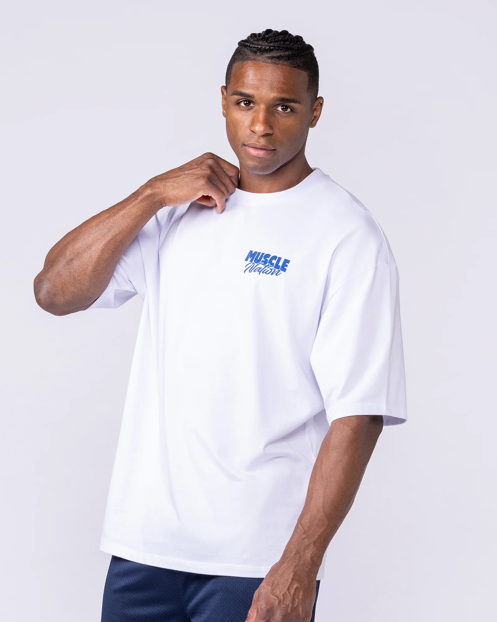 Mykonos Oversized Tee - White - Image 4
