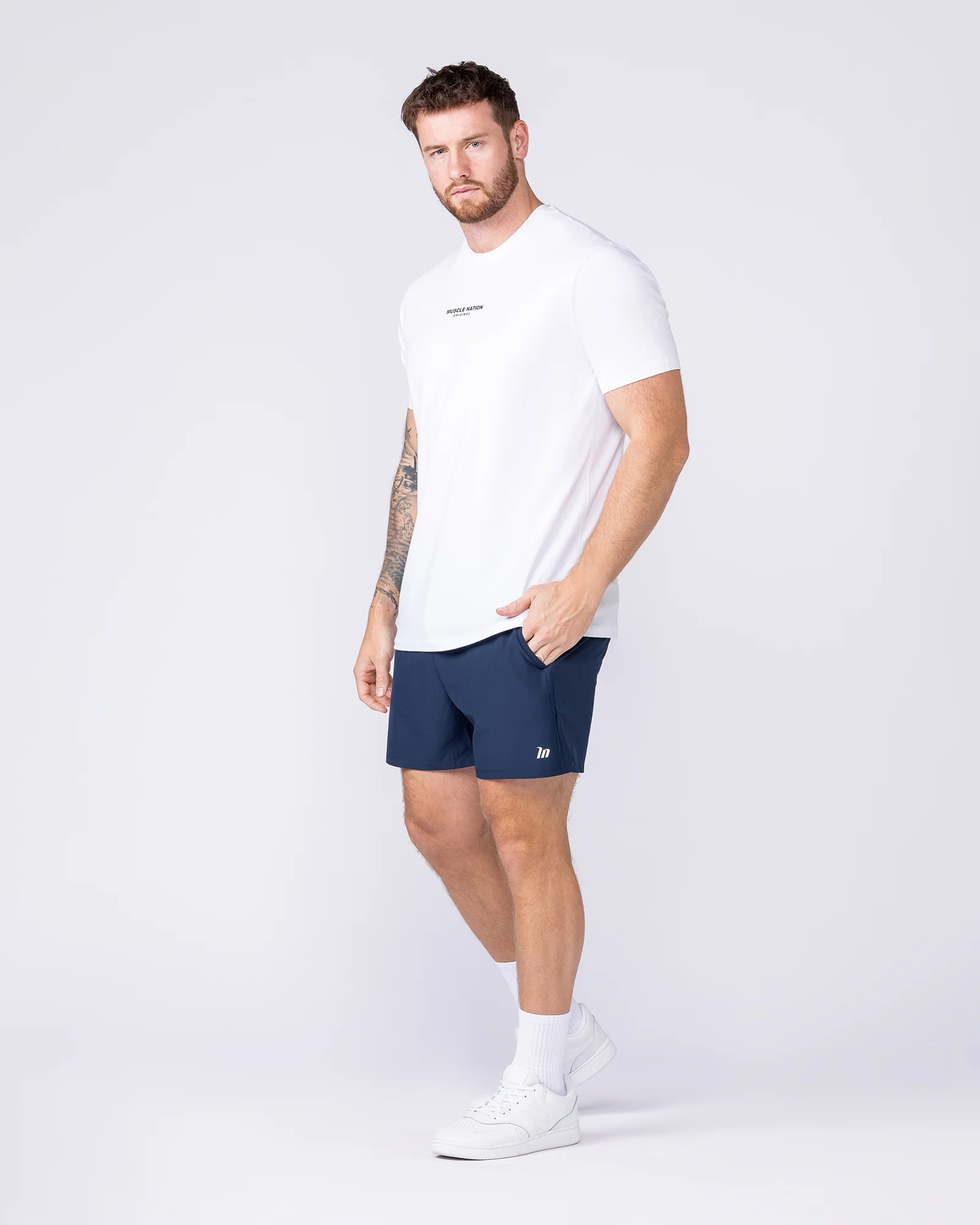 New Heights 4" Shorts - Navy - Image 6