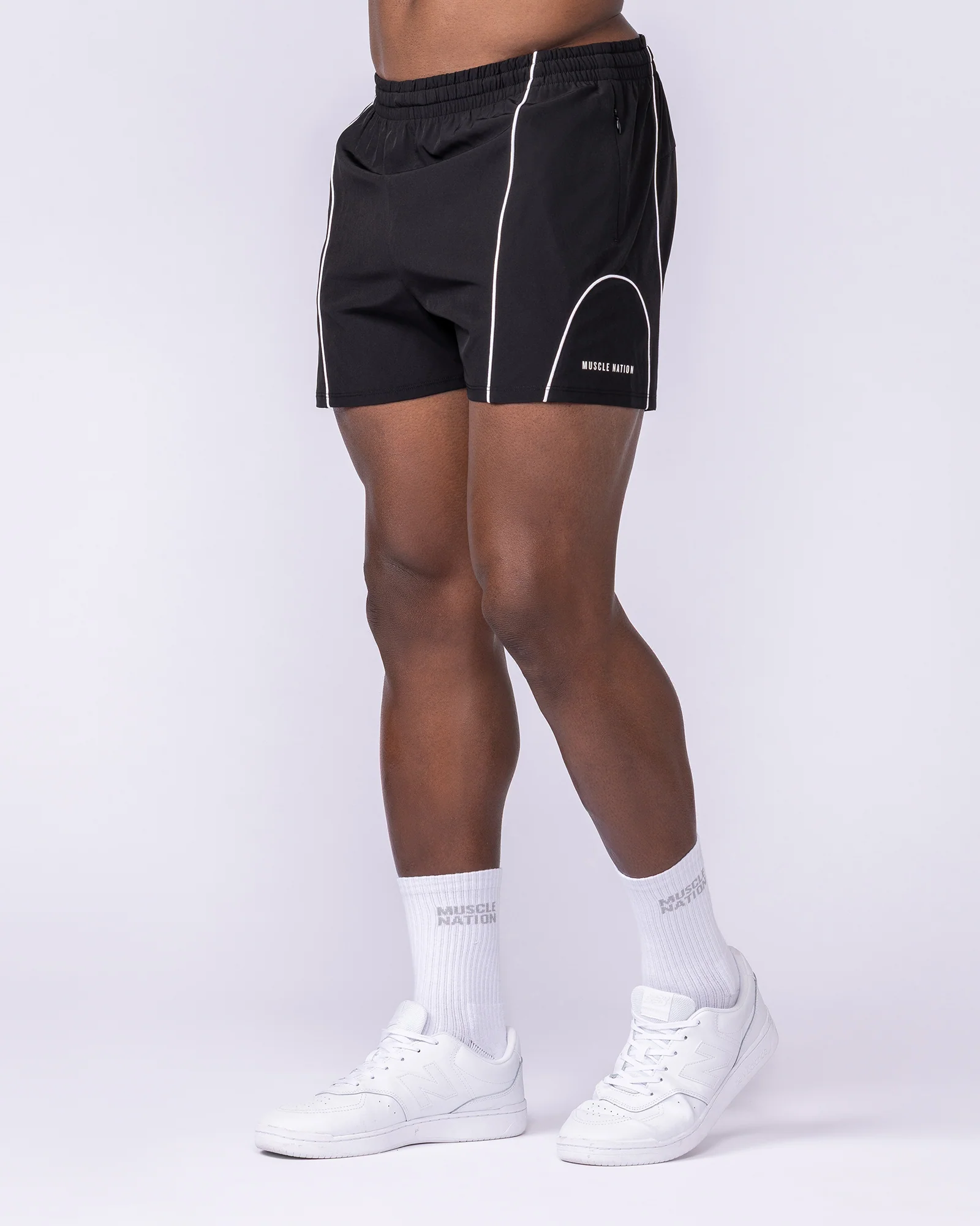 Offside Training 3" Shorts - Black - Image 4