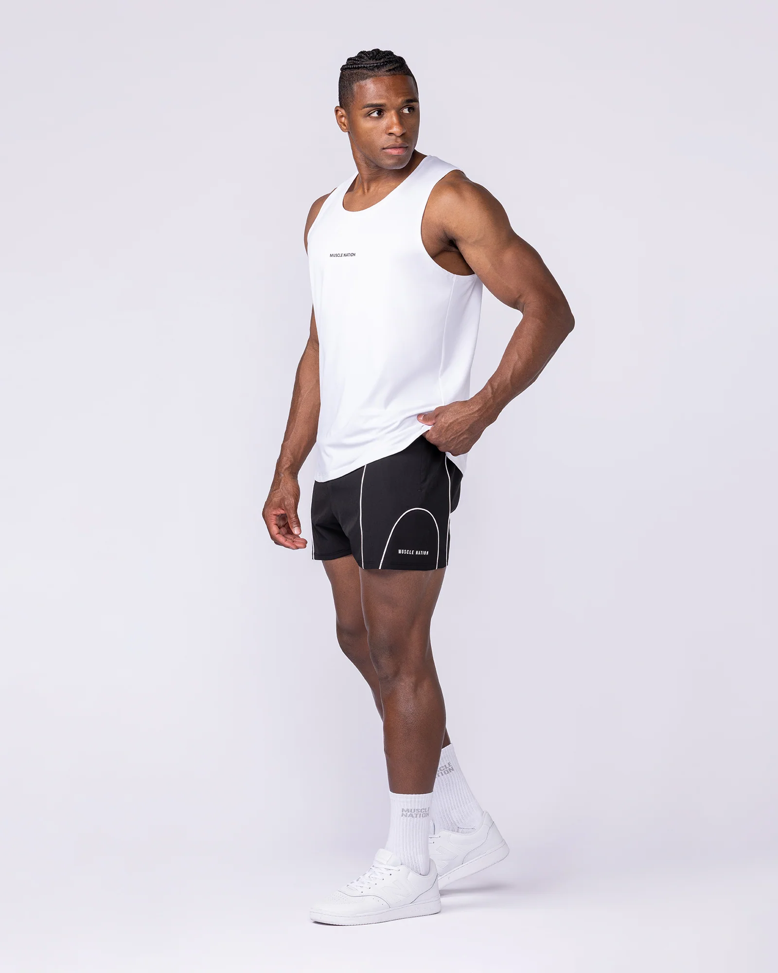 Offside Training 3" Shorts - Black - Image 6