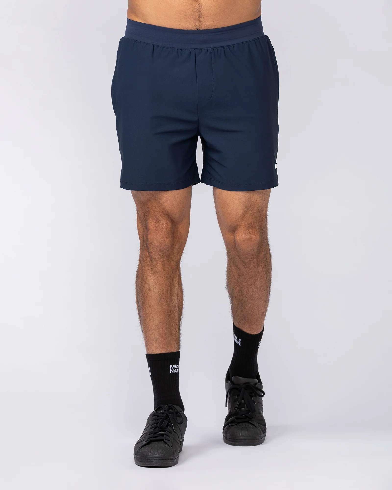On Repeat Training 5" Shorts - Navy - Image 3