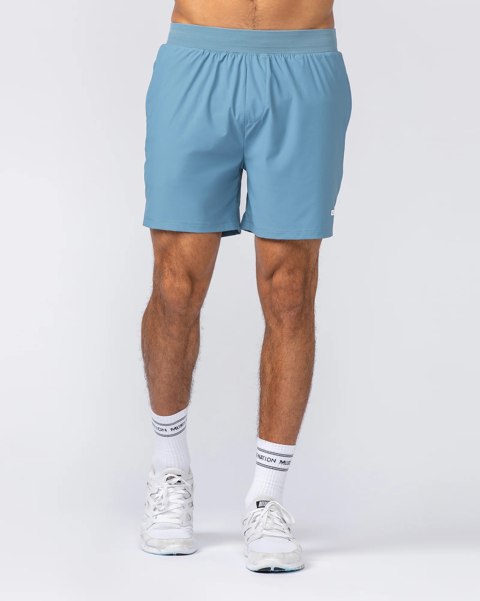 On Repeat Training 5" Shorts - Pale Thunder - Image 4