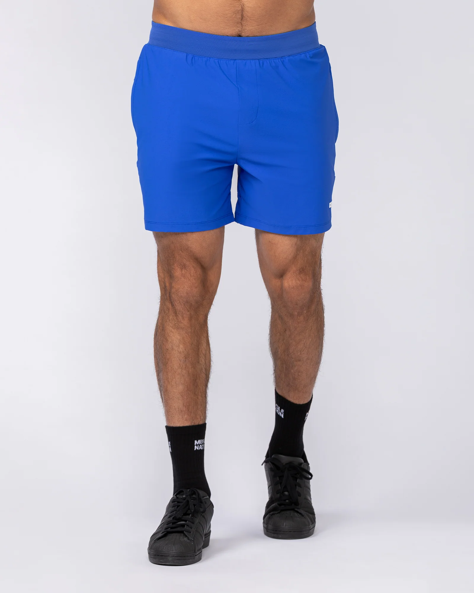 On Repeat Training 5" Shorts - Power Blue - Image 3