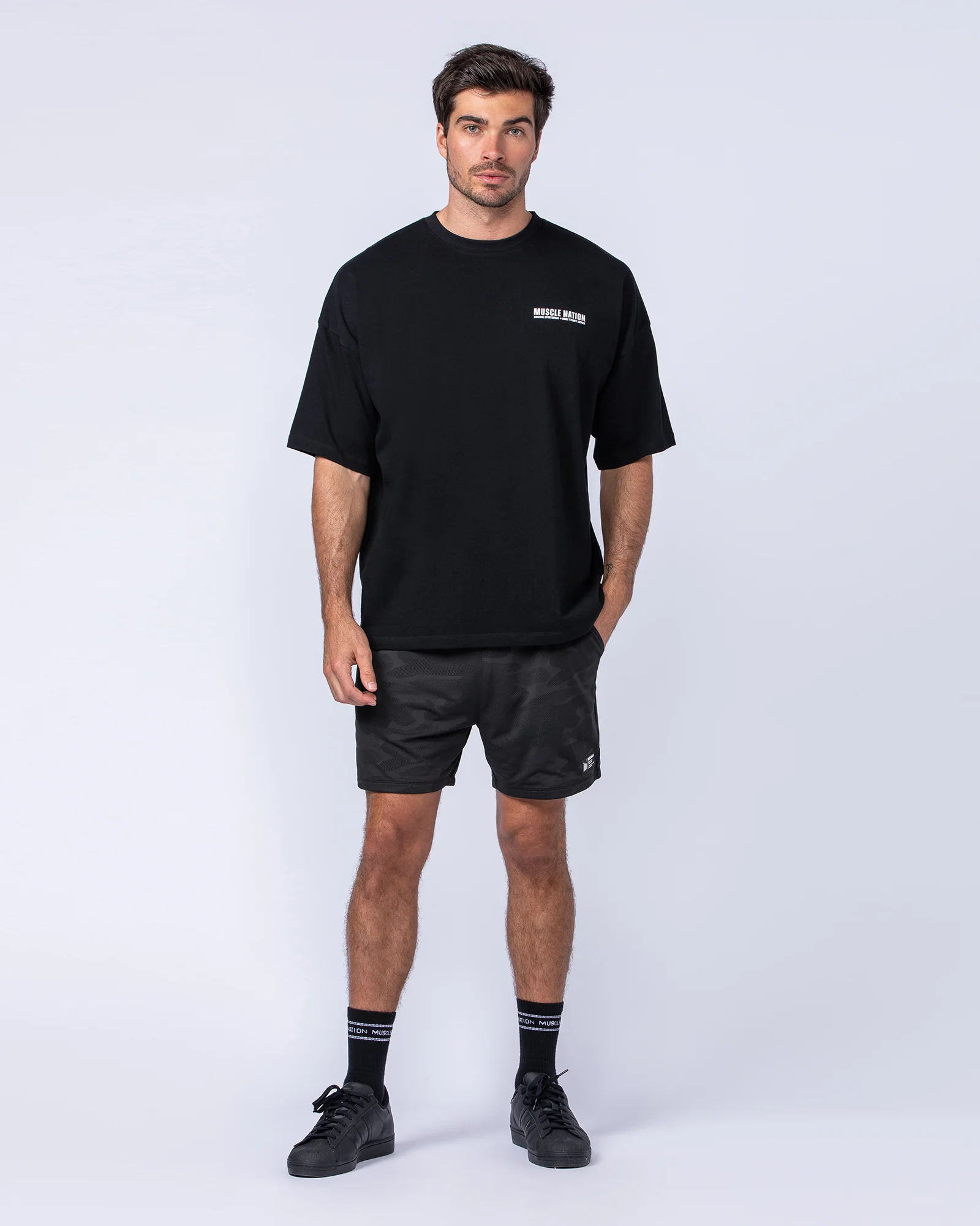 Original Oversized Boxy Tee - Black - Image 5