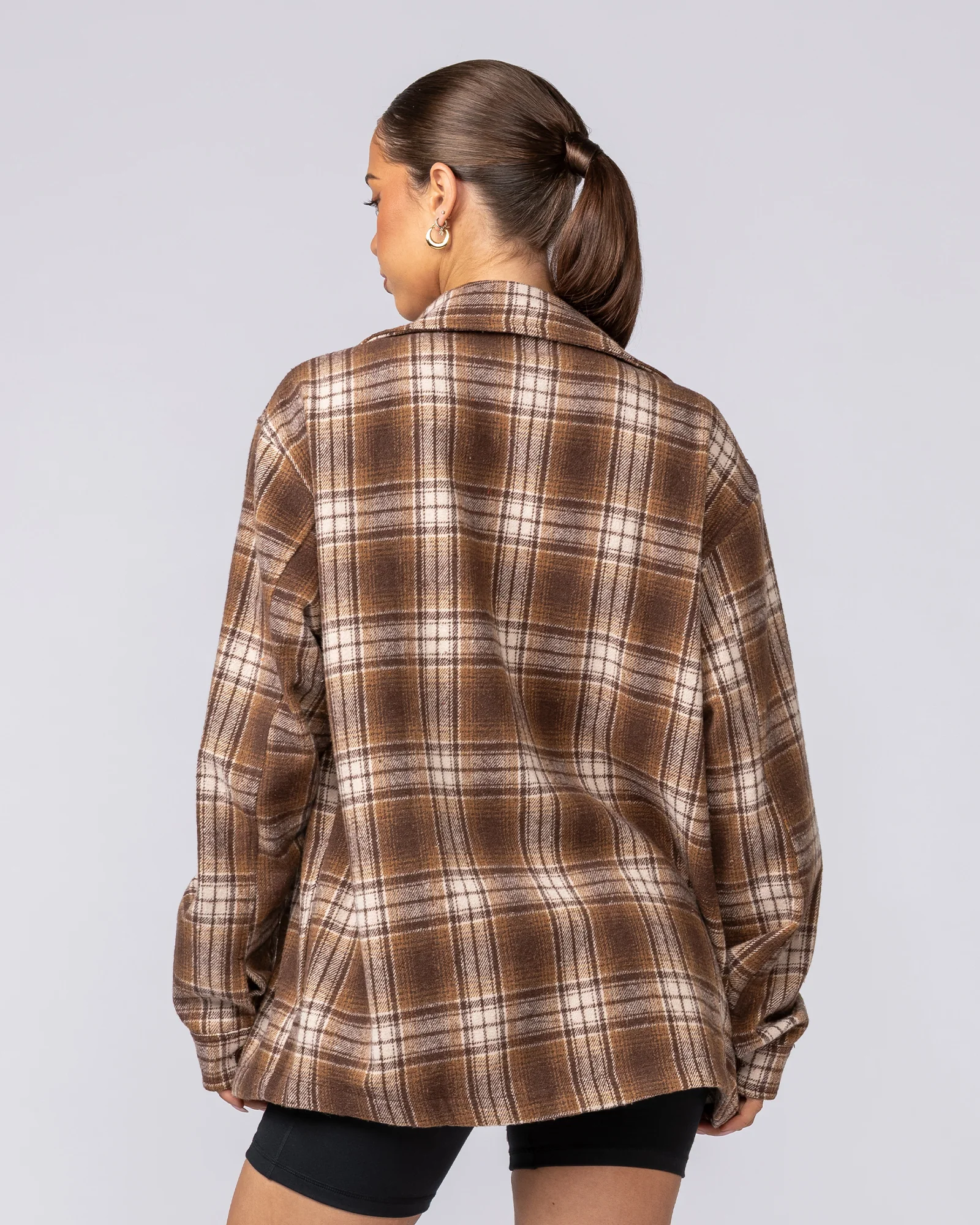 Oversized Shacket - Plaid - Image 10